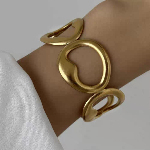 Aurora Loop Statement Cuff by Suryatra