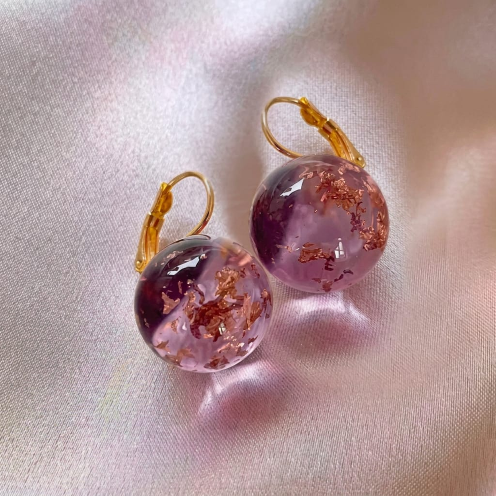 Celeste Orb Drop Earrings by Suryatra