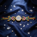 Celestial Kundan Chain Watch By Suryatra