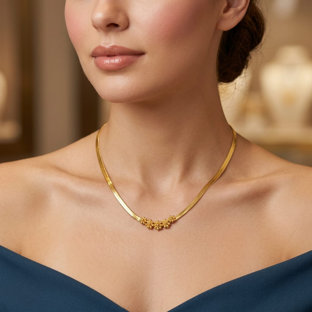 Flora Glow Necklace by Suryatra