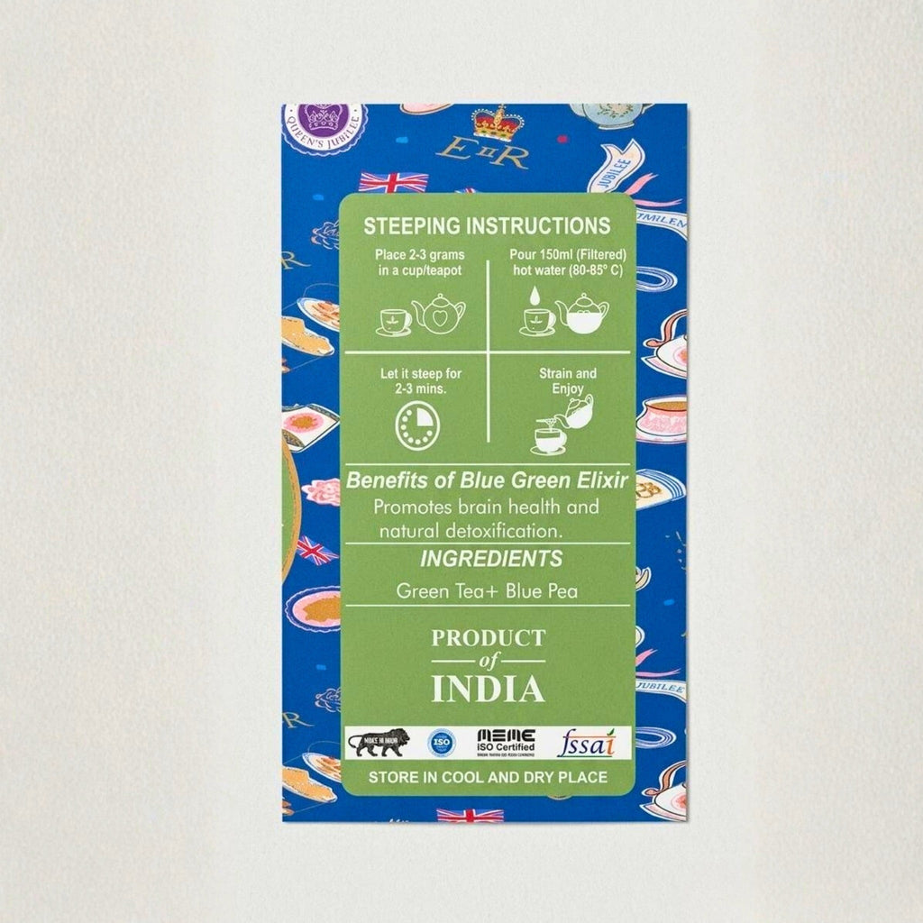 Blue Green Elixir Organic Tea by Suryatra