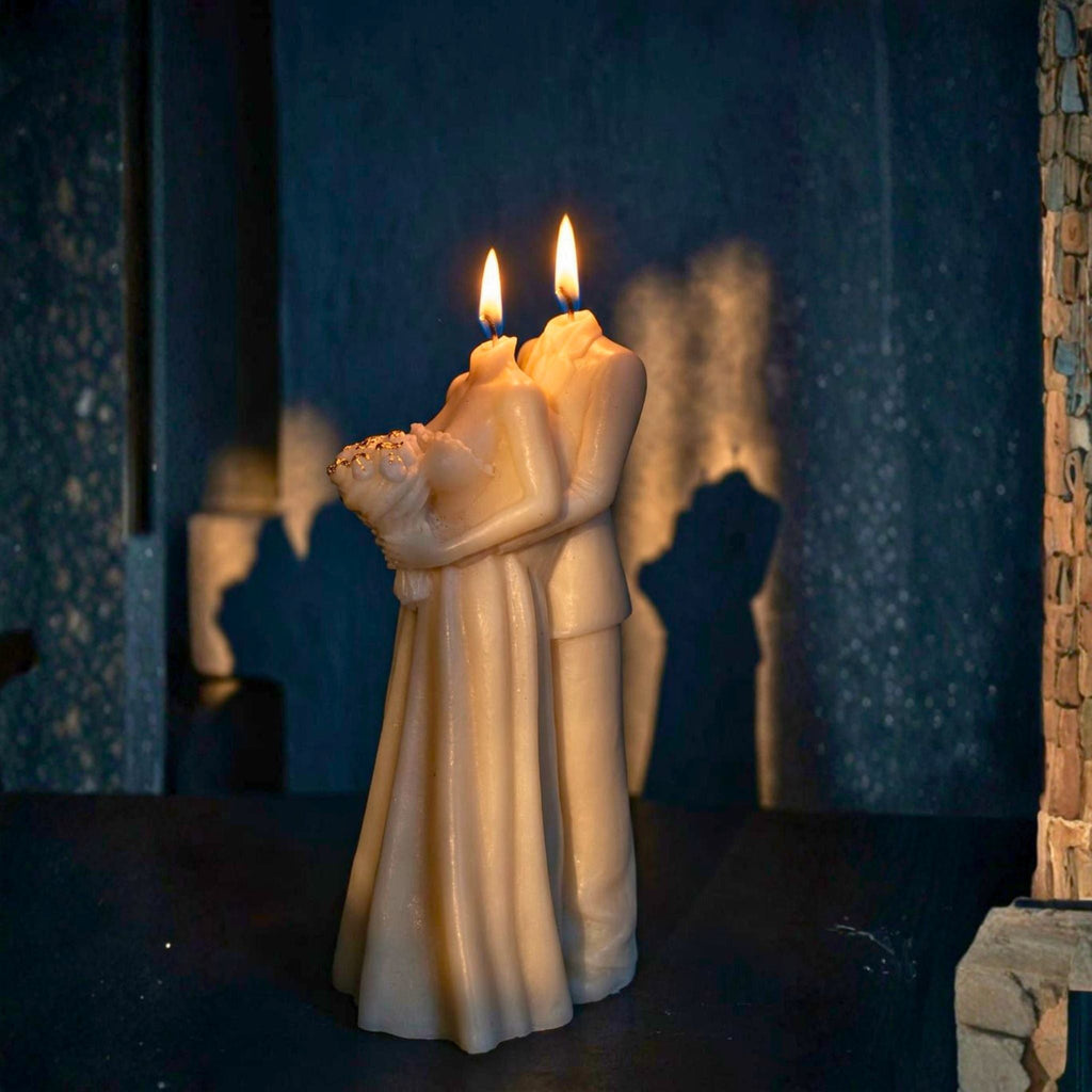 Graceful Symbol of Love And Togetherness Candle by Suryatra