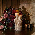 Eternal Embrace Couple Sculpture Candle by Suryatra