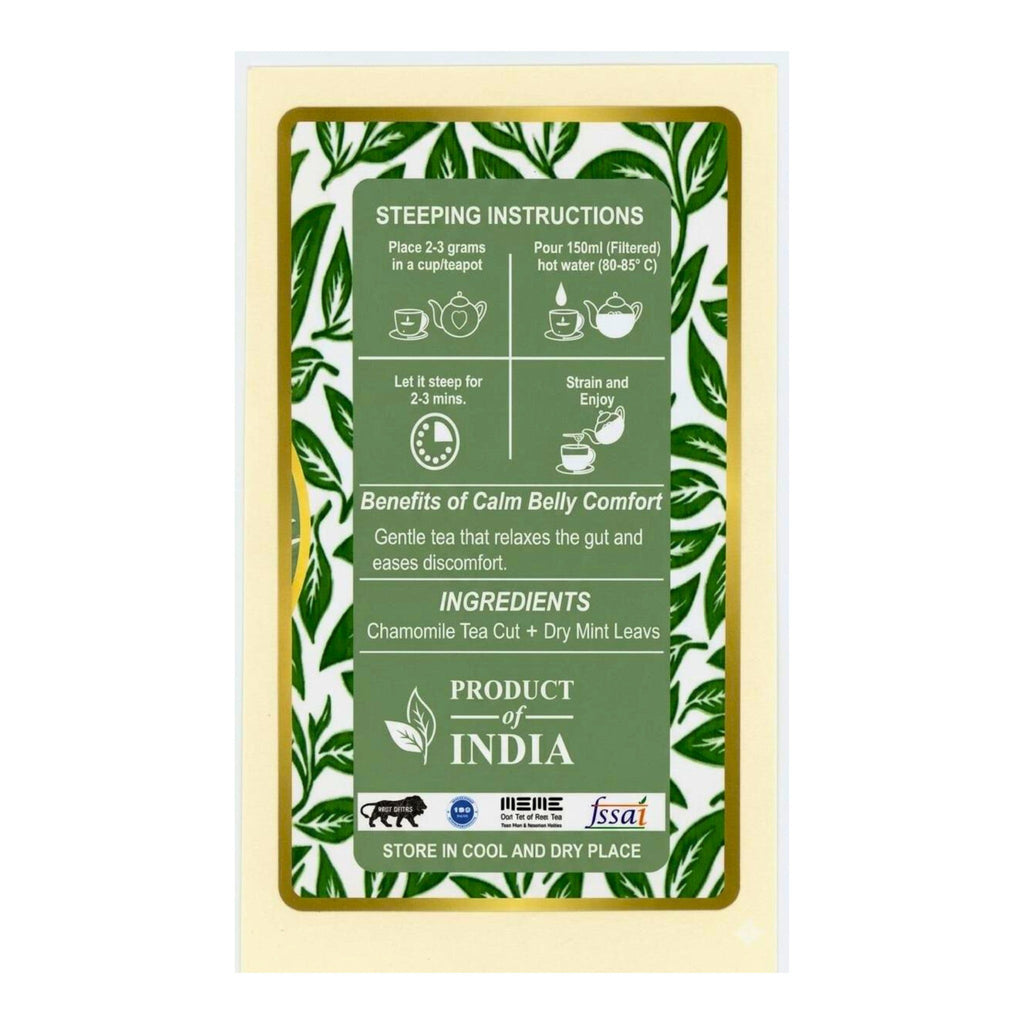 Calm Belly Comfort Organic Tea by Suryatra