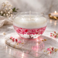 Delicate Botanical Garden Candle by Suryatra