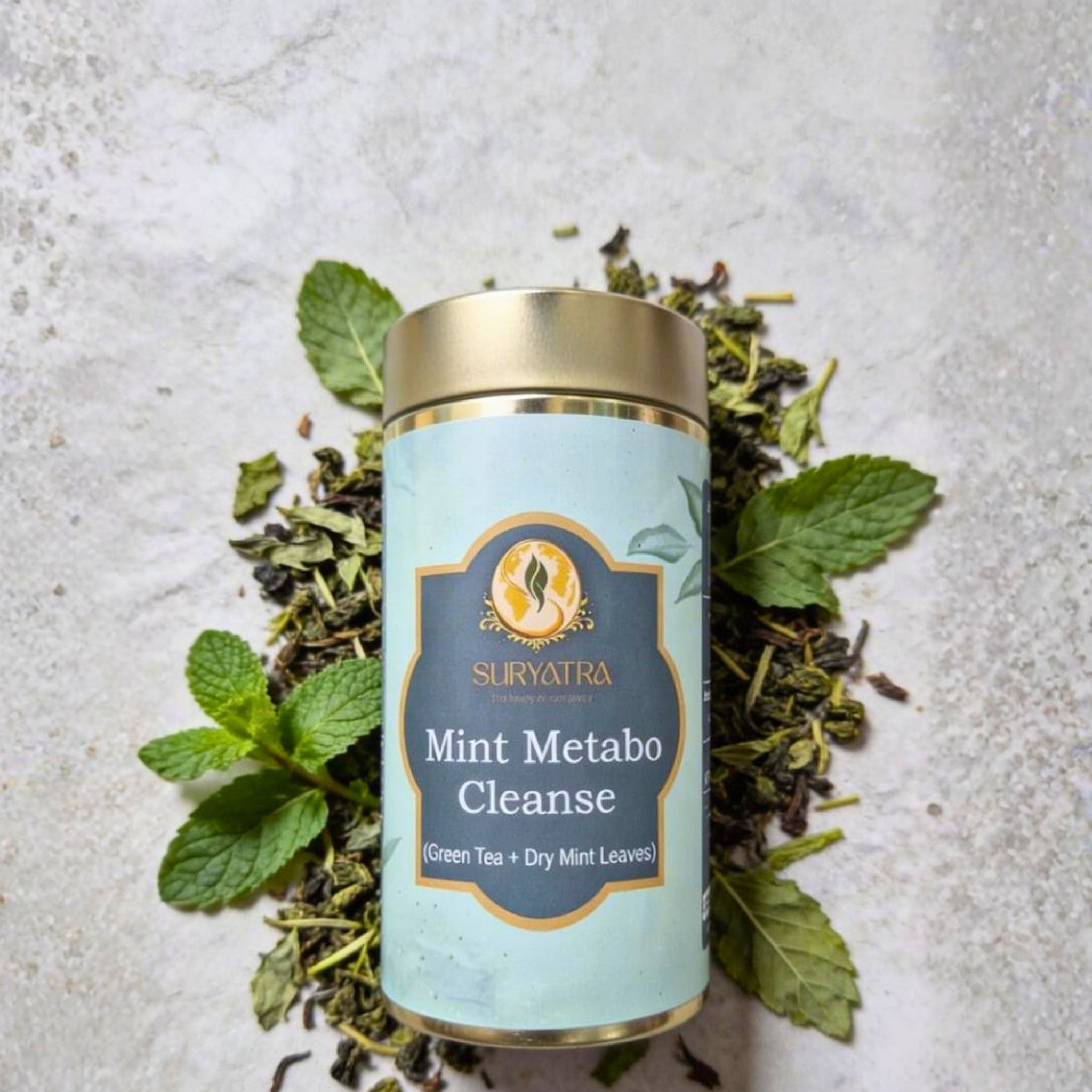 Mint Metabo Cleanse Organic Tea by Suryatra