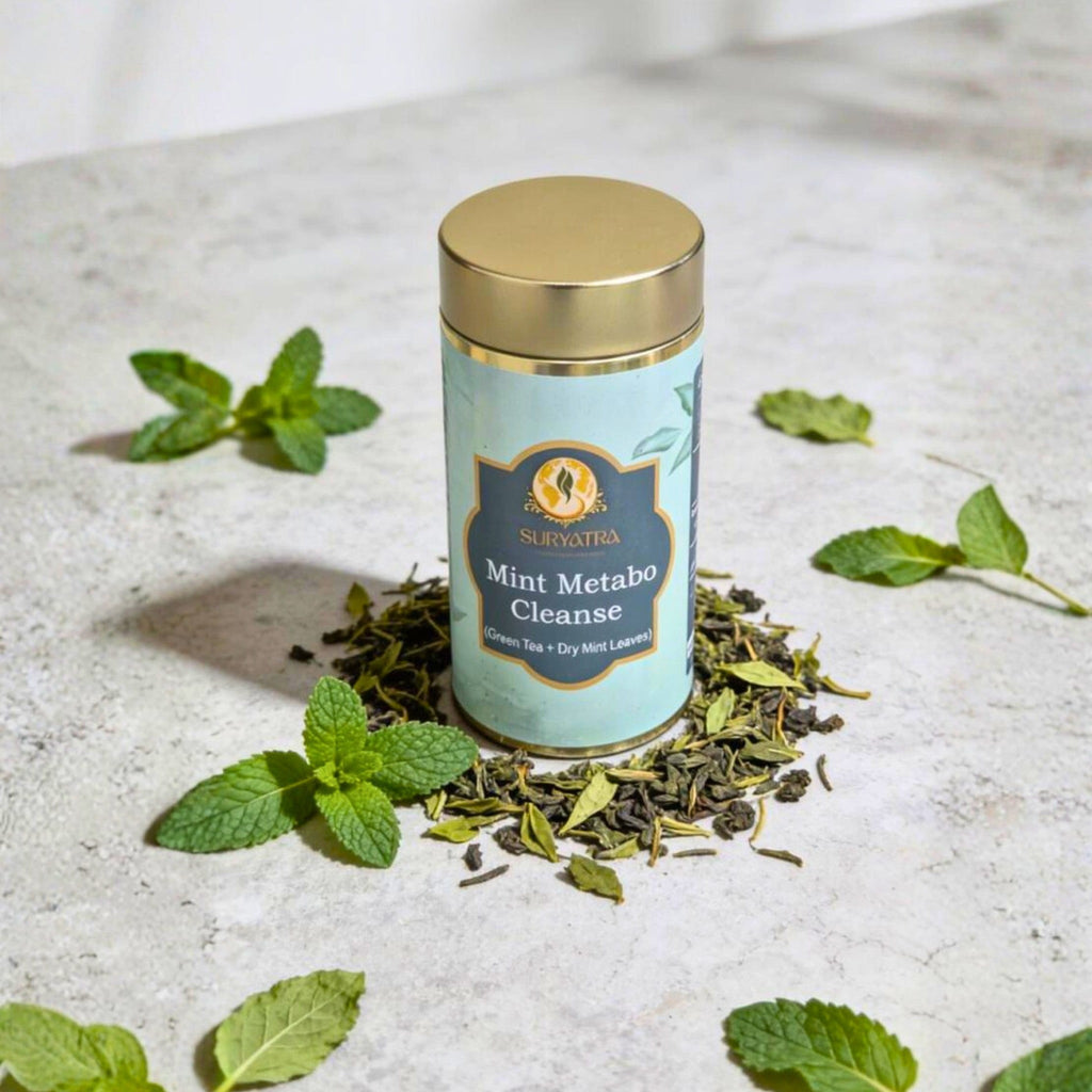 Mint Metabo Cleanse Organic Tea by Suryatra