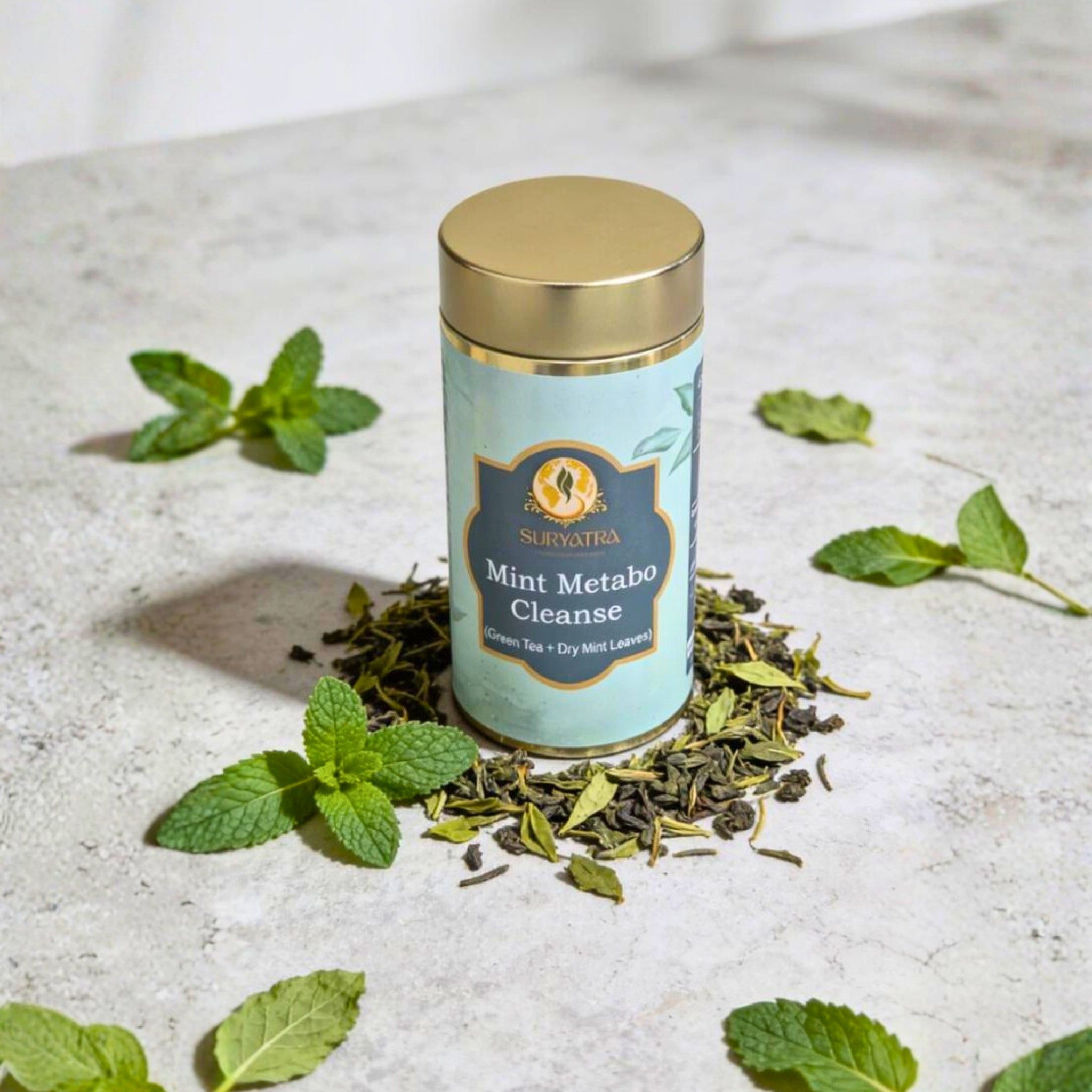 Mint Metabo Cleanse Organic Tea by Suryatra