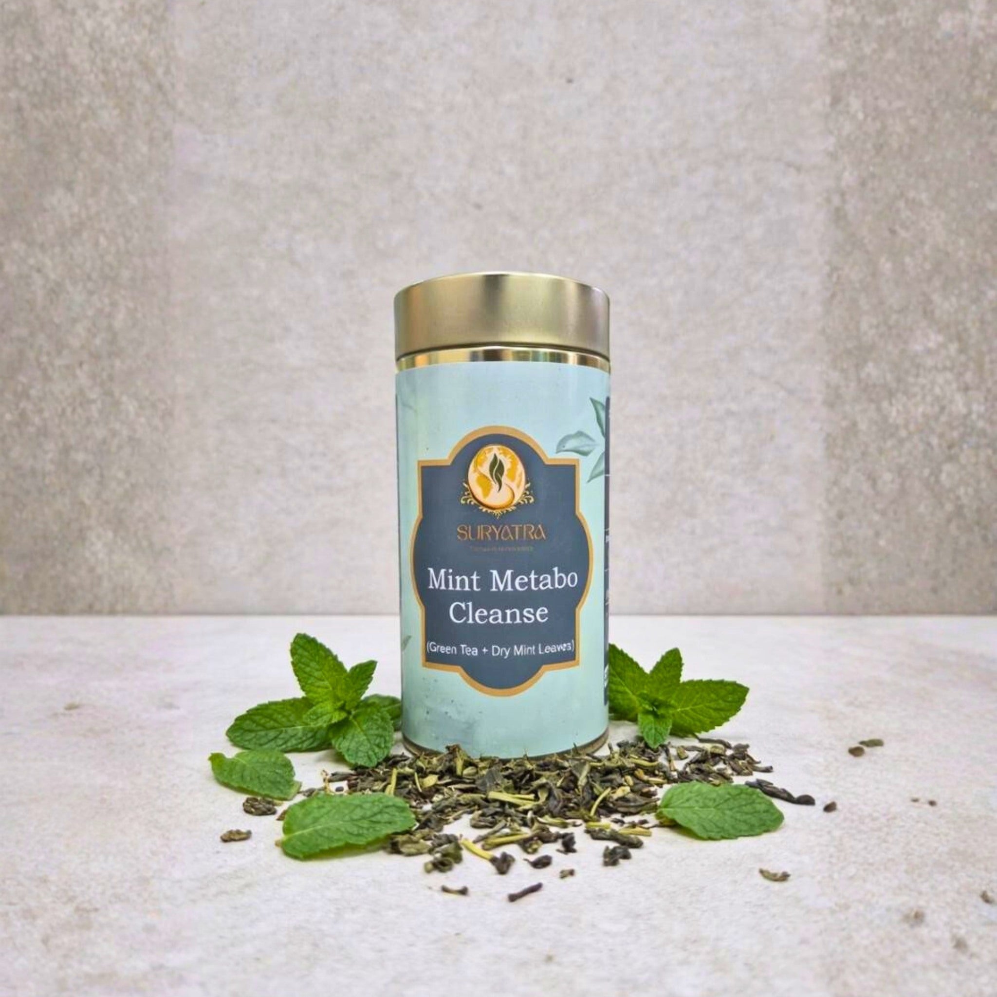 Mint Metabo Cleanse Organic Tea by Suryatra