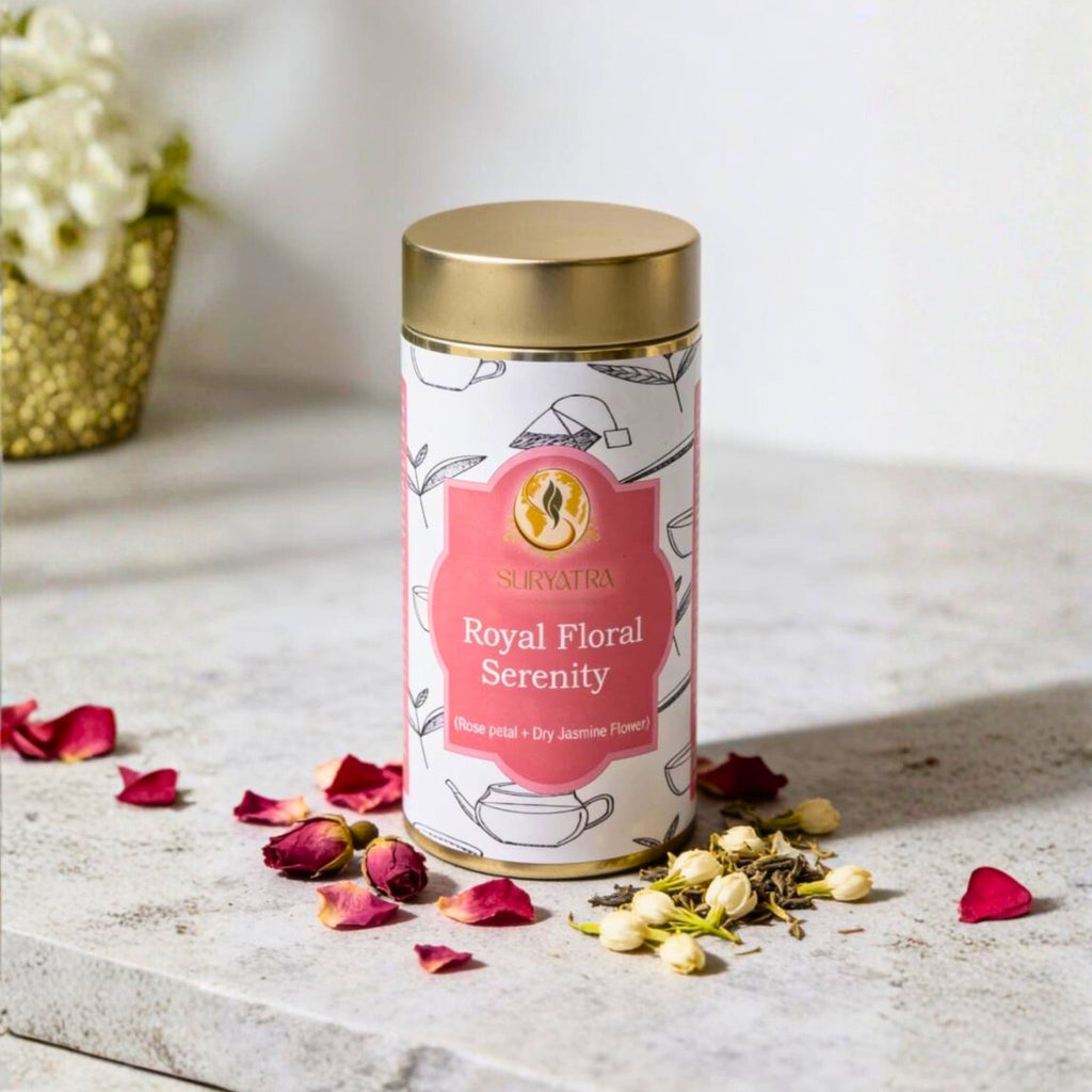 Royal Floral Serenity Organic Tea by Suryatra