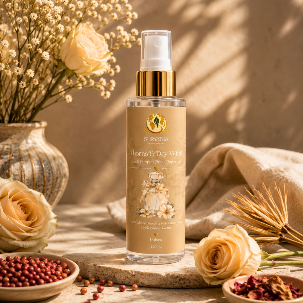 Thorns & Dry Wind Luxury Fragrance Mist by Suryatra