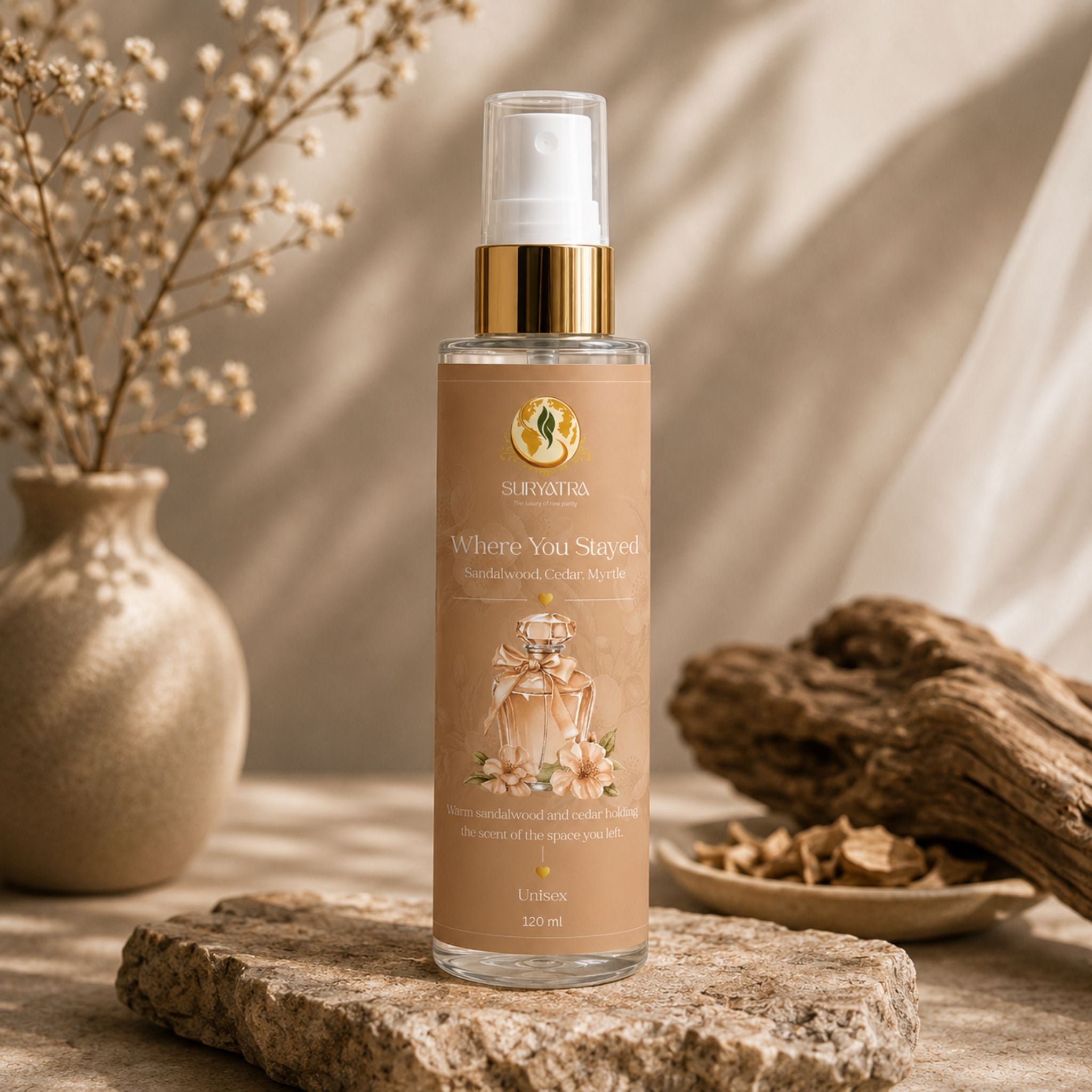 Where You Stayed Luxury Fragrance Mist by Suryatra