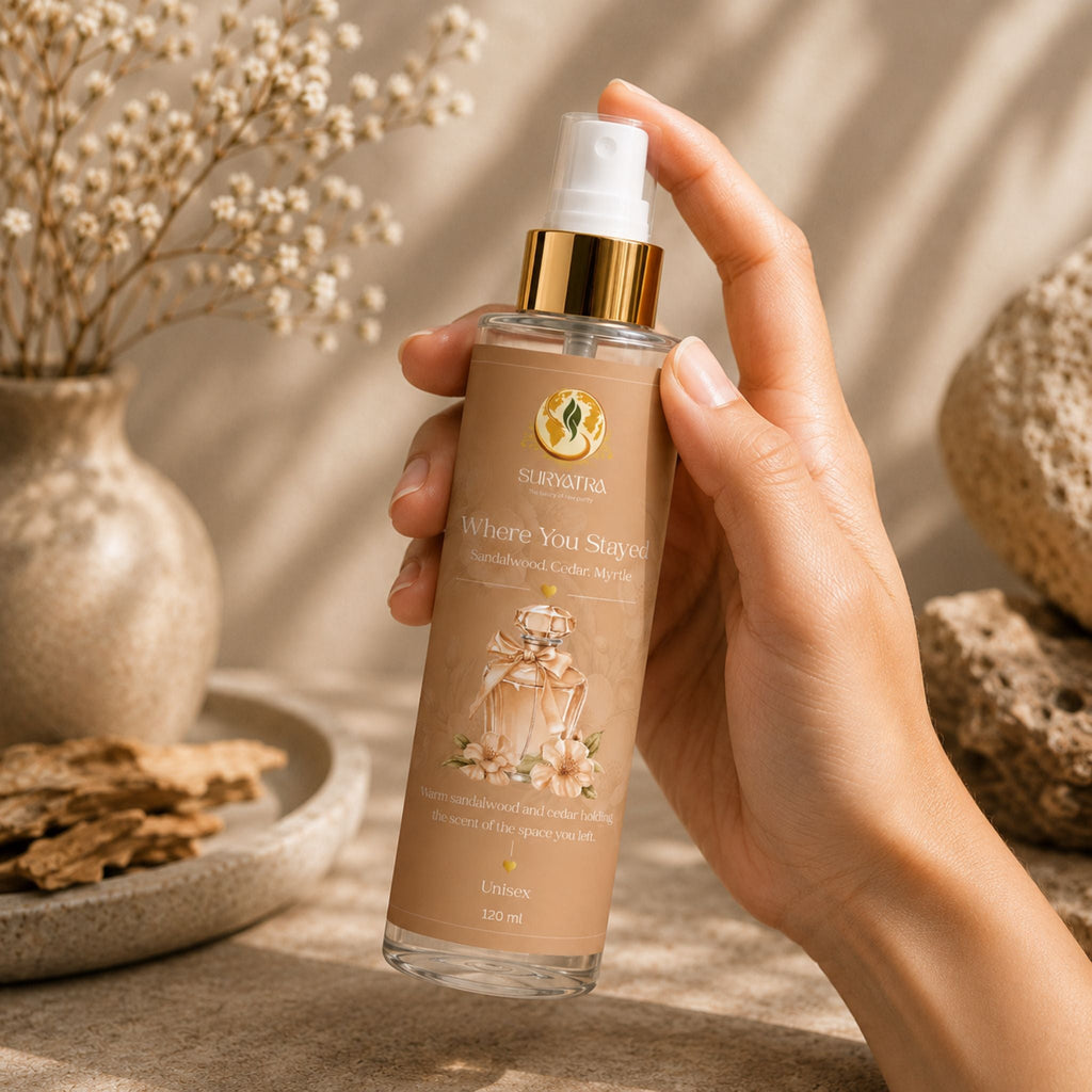 Where You Stayed Luxury Fragrance Mist by Suryatra