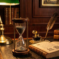 Vintage Wooden Hourglass by Suryatra