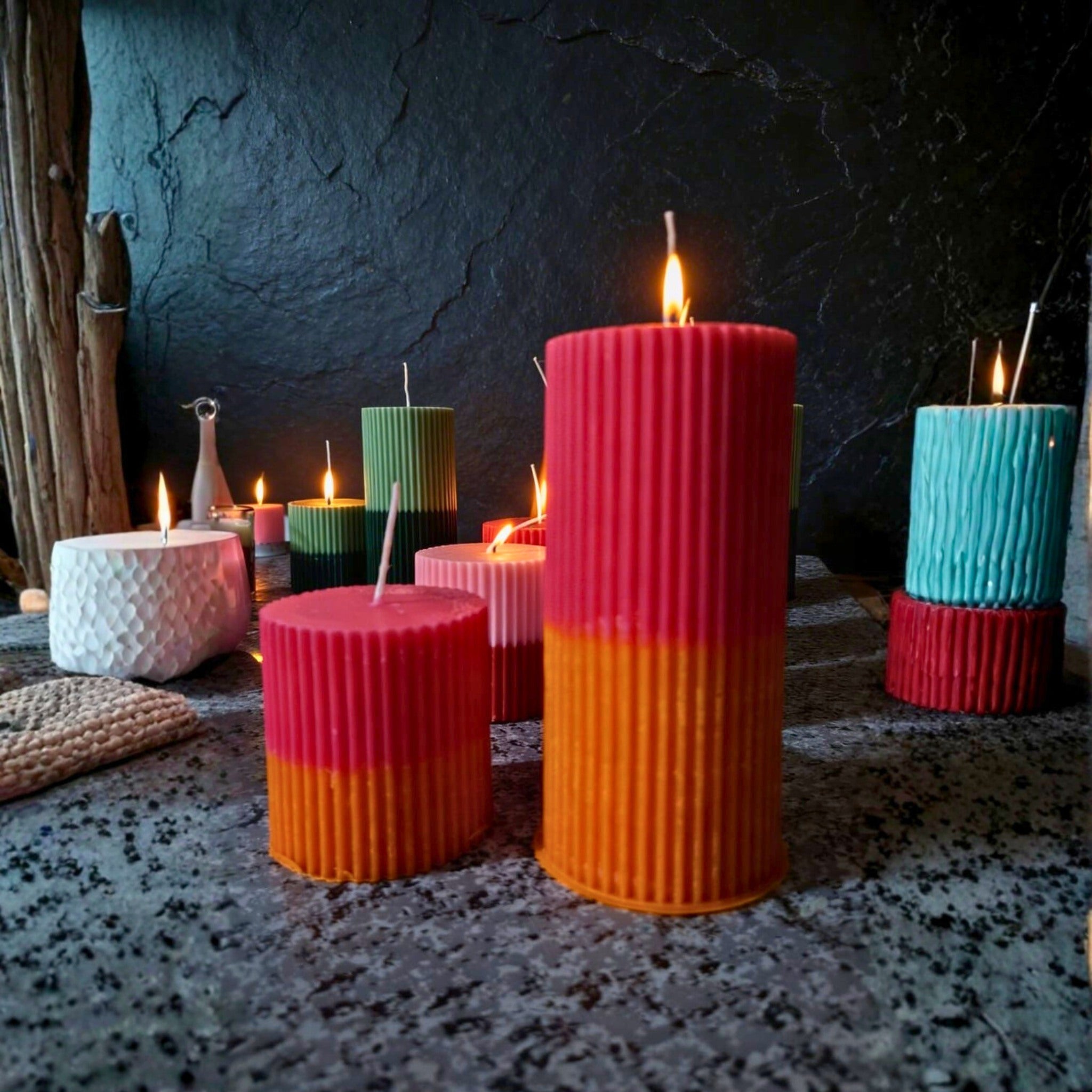 The Color Pop Flute (set of 2) by Suryatra