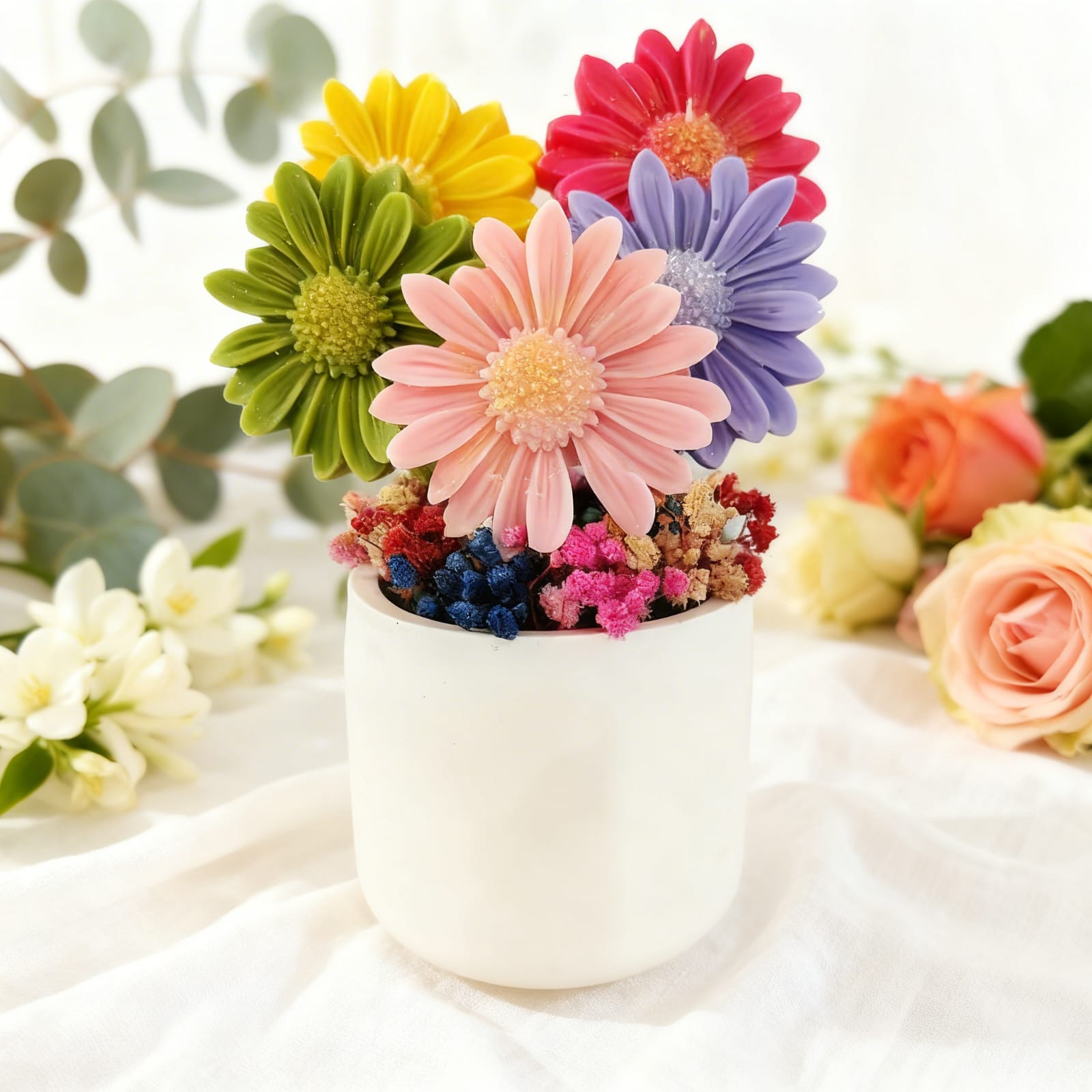 Eternal Flora Jar by Suryatra