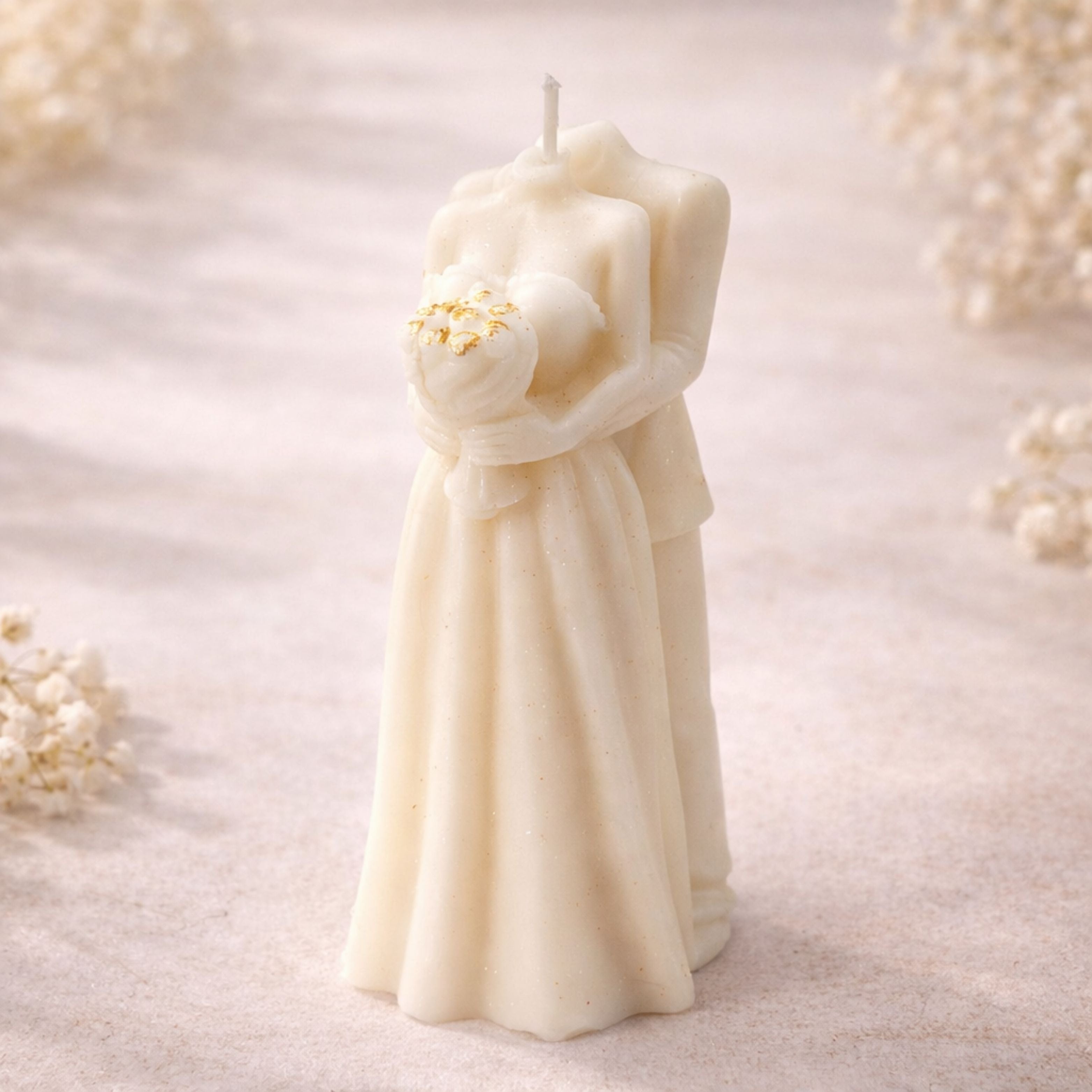 Graceful Symbol of Love And Togetherness Candle by Suryatra