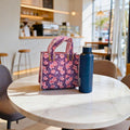 Mini Tote Bag (9*11 size) Blue Pattren by Suryatra