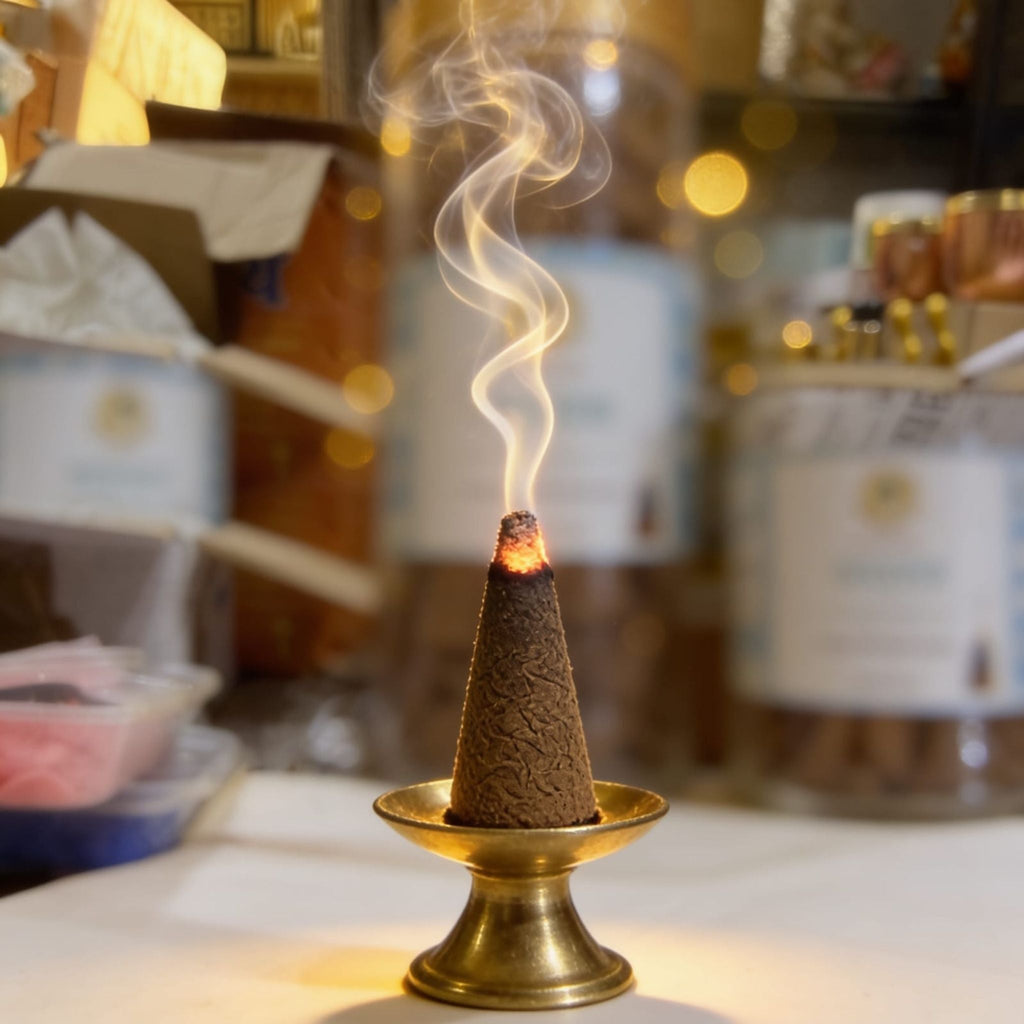 Aqua Dhoop Cones by Suryatra
