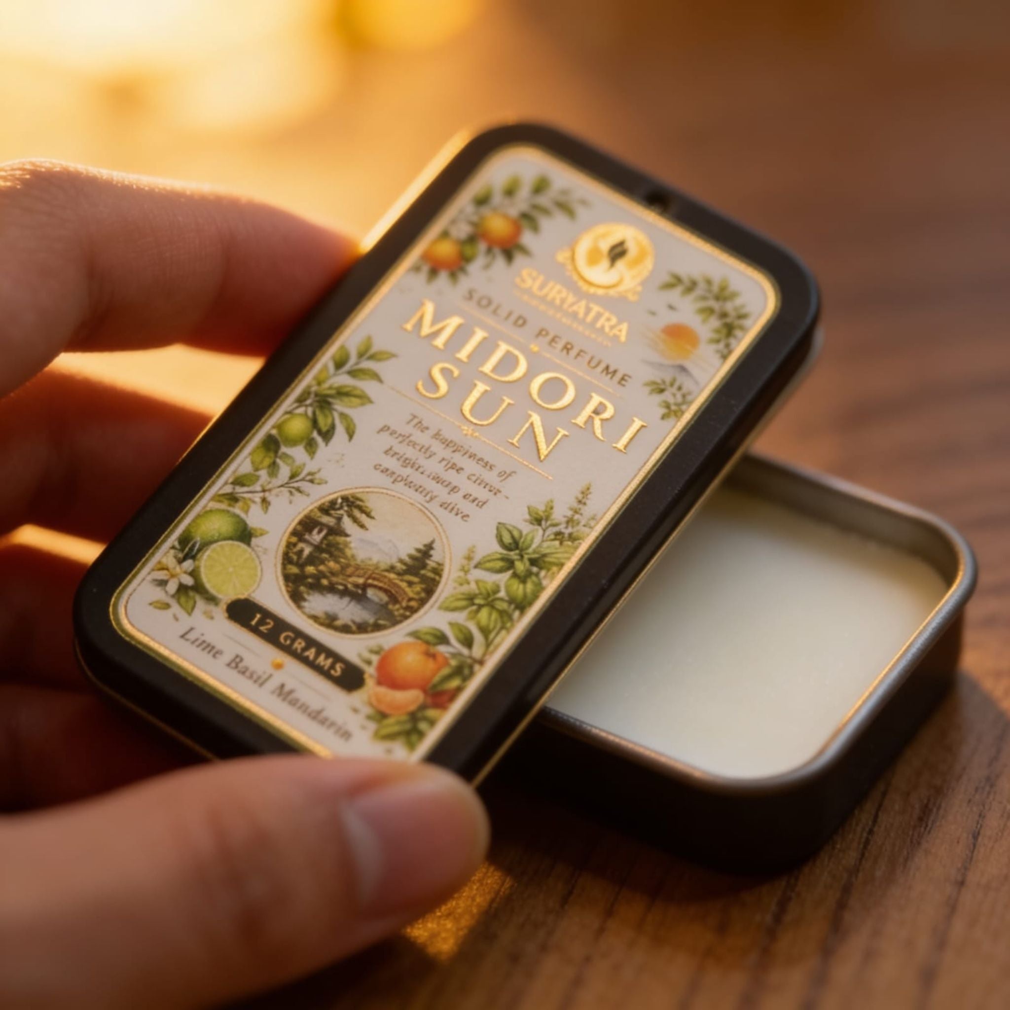 Midori Sun Solid Perfume by Suryatra
