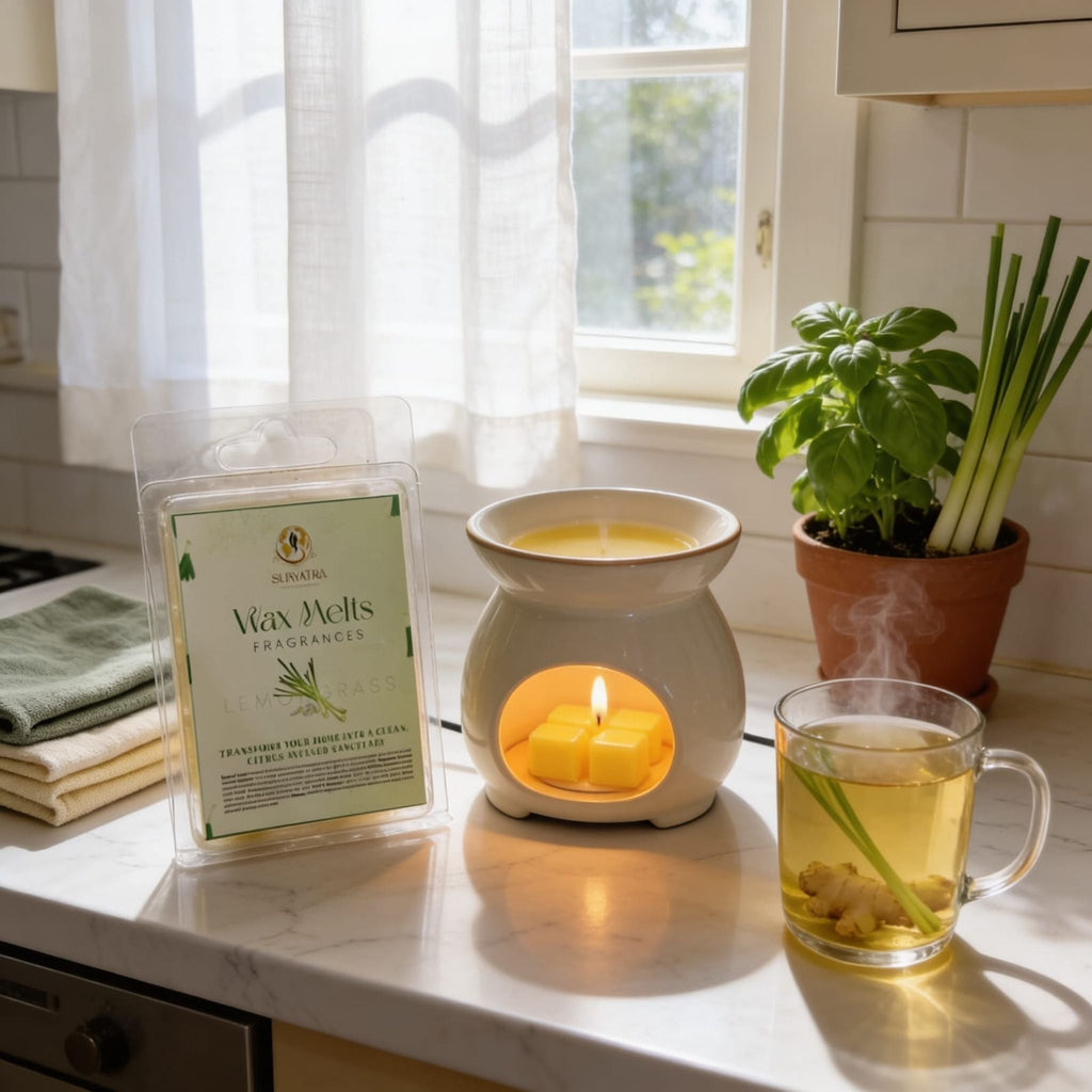 Lemongrass Wax Melts by Suryatra