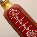 Crimson Rhythm Artisan Bottle by Suryatra