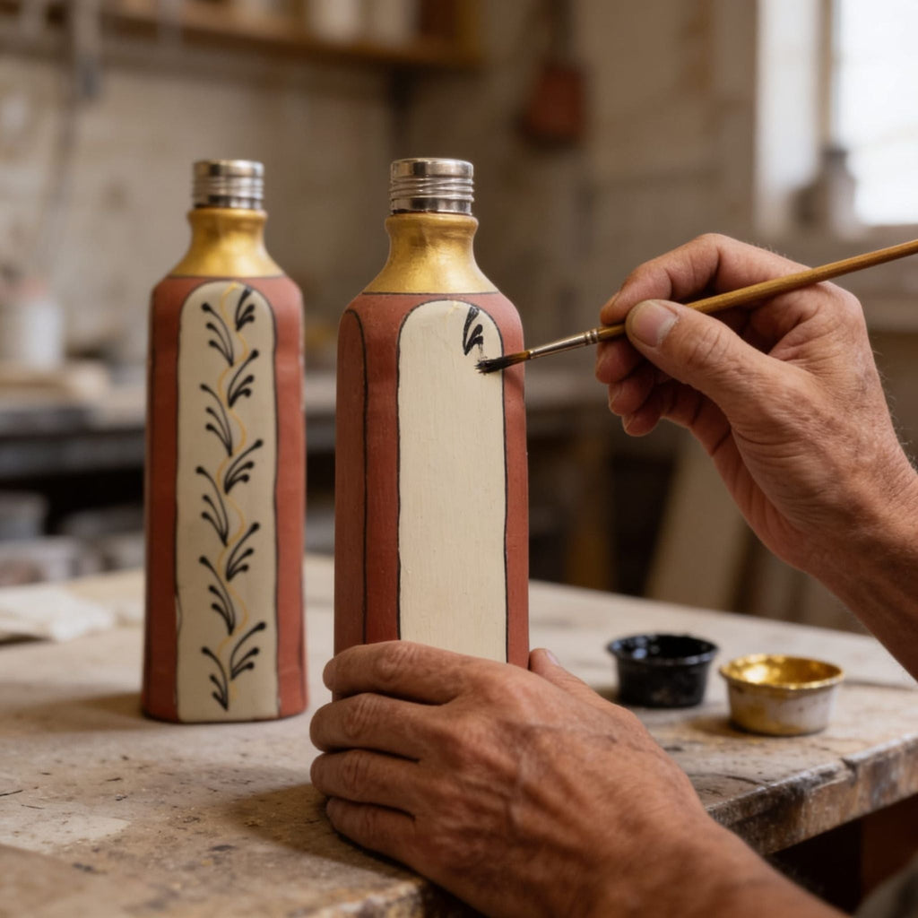 Ivory Harvest Artisan Bottle by Suryatra