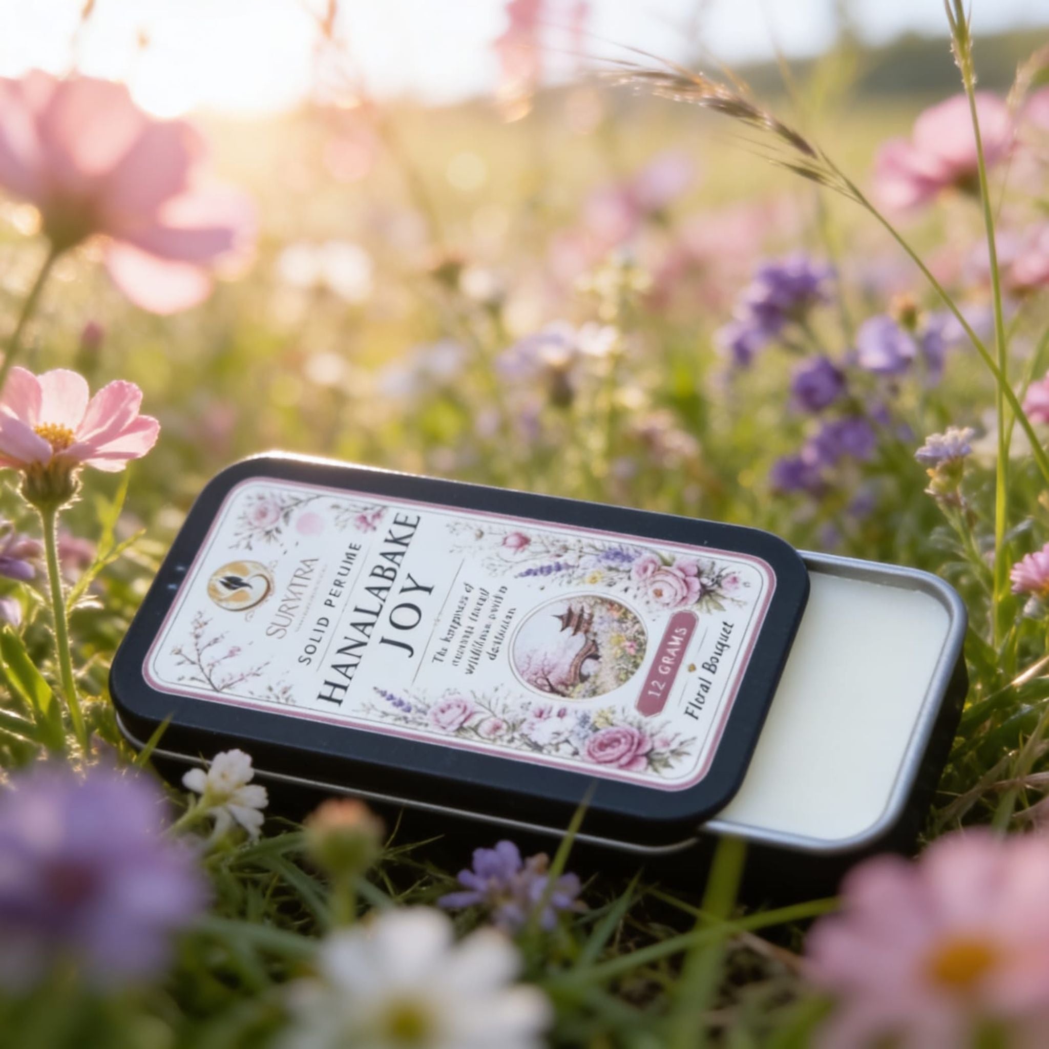 Hanalabake Joy Solid Perfume by Suryatra
