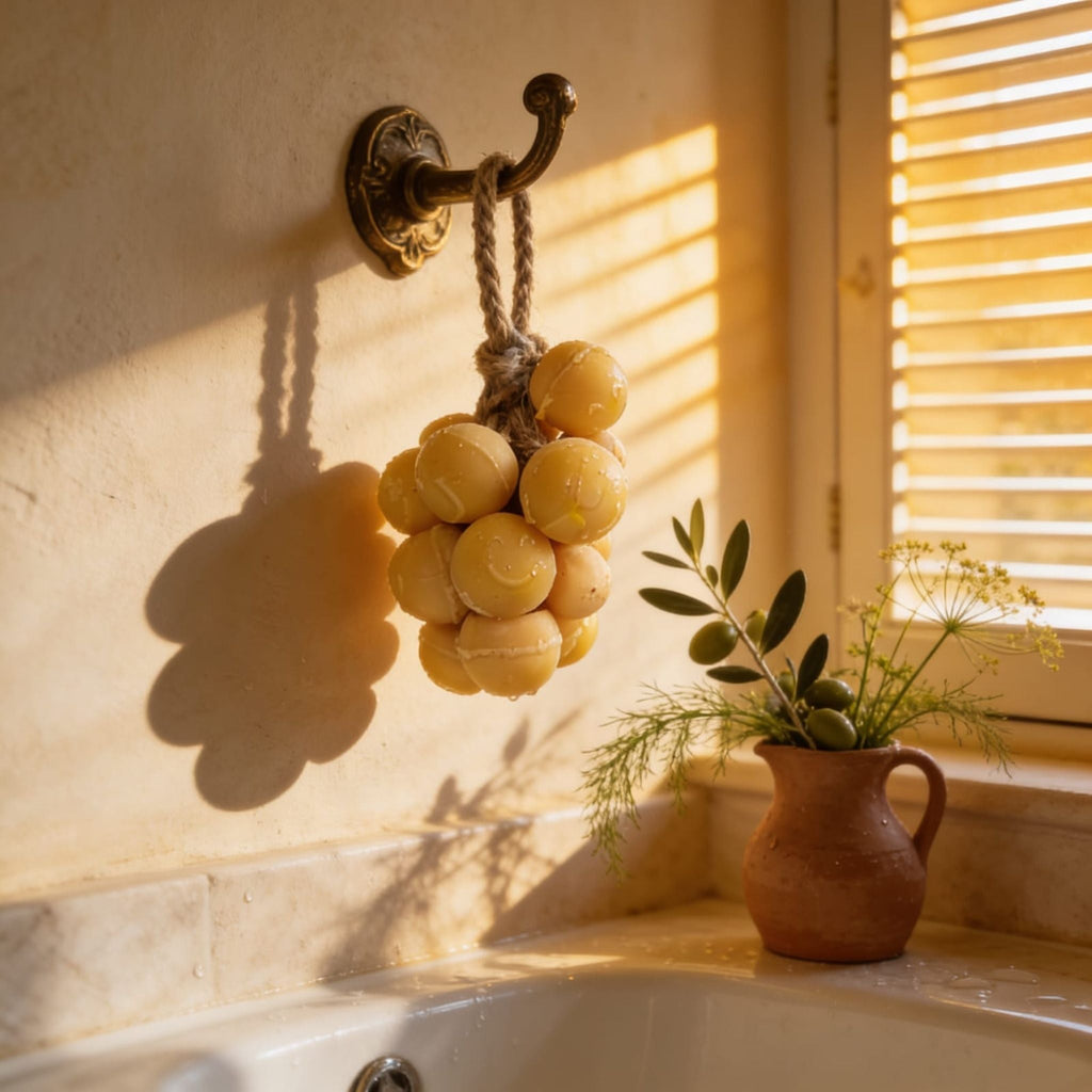 Olive Hanging Soap by Suryatra