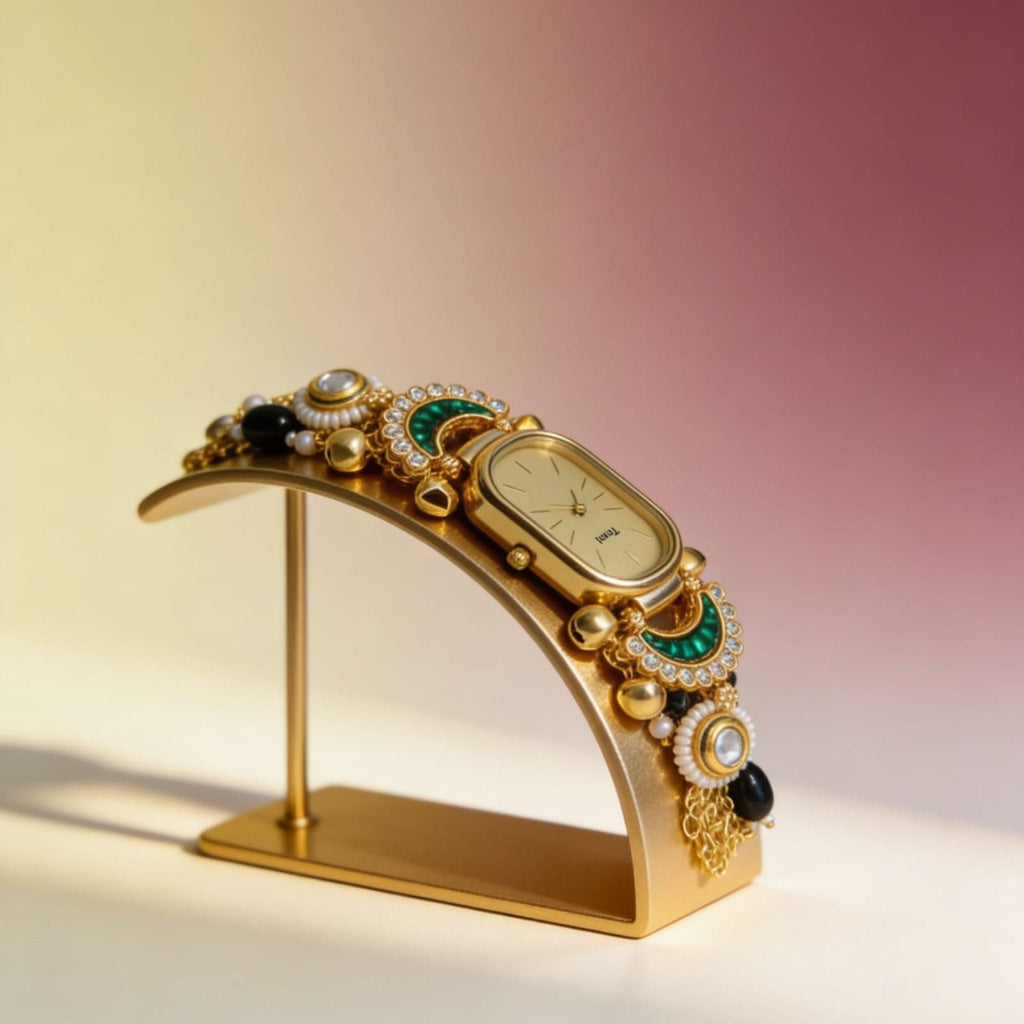 Emerald Pearl Royal Watch By Suryatra