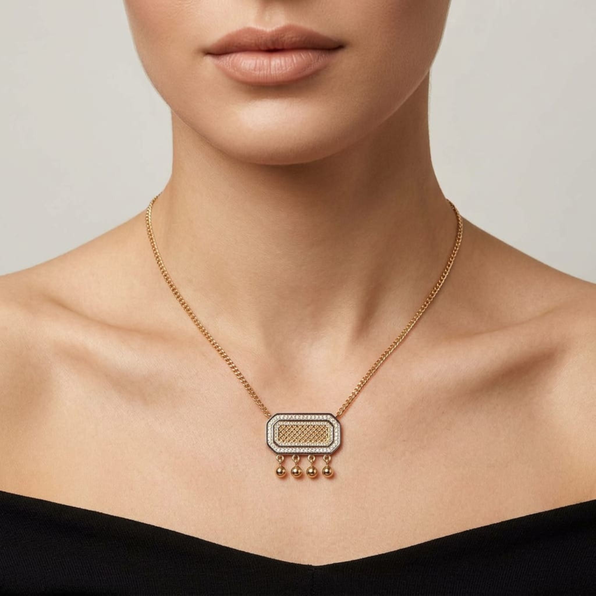 Azure Grace Pendant Necklace By Suryatra