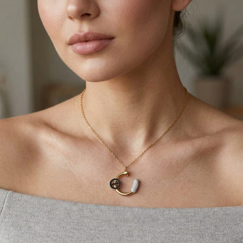 Celeste Loop Statement Necklace By Suryatra