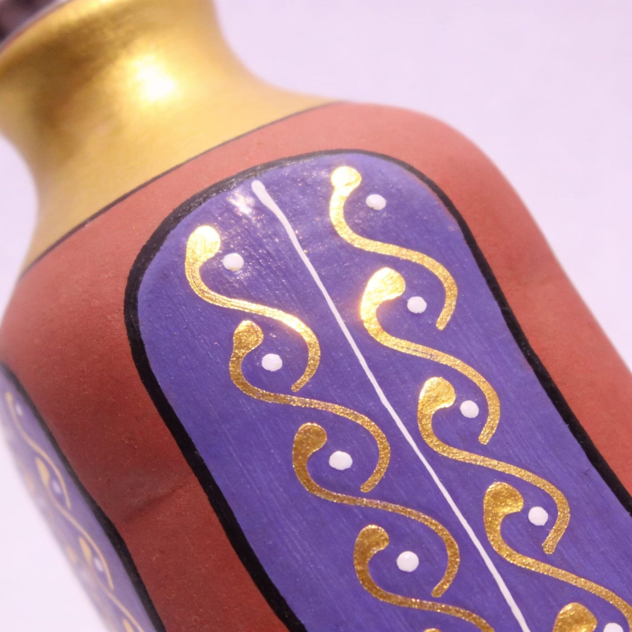 Twilight Spiral Artisan Bottle by Suryatra