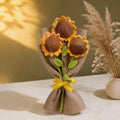 Crochet Sunflower Bloom Bouquet by Suryatra