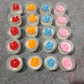 Mini Rose Glass Candle by Suryatra