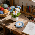 Blossom Breeze Crochet Flowers by Suryatra