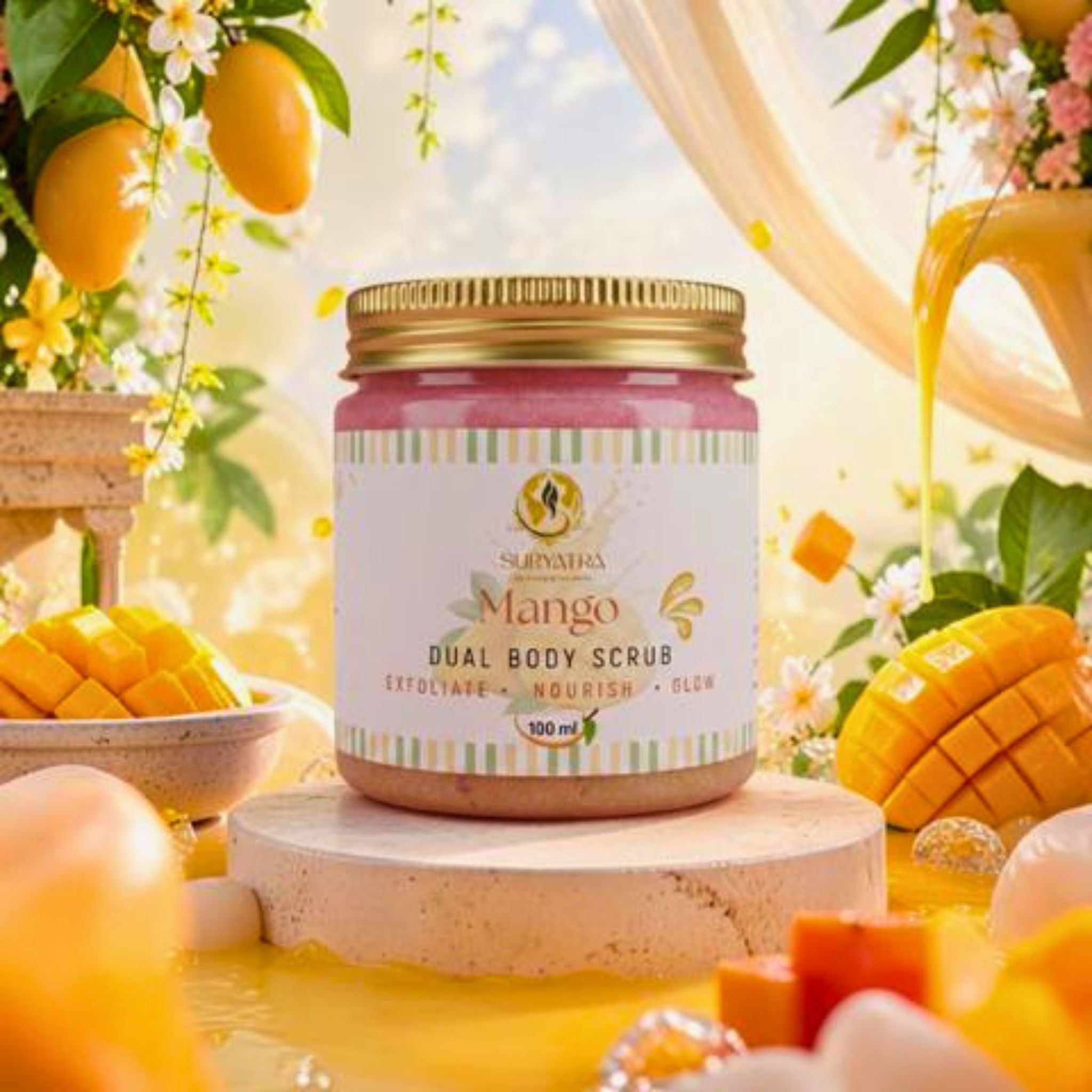 Mango Dual Body Scrub by Suryatra