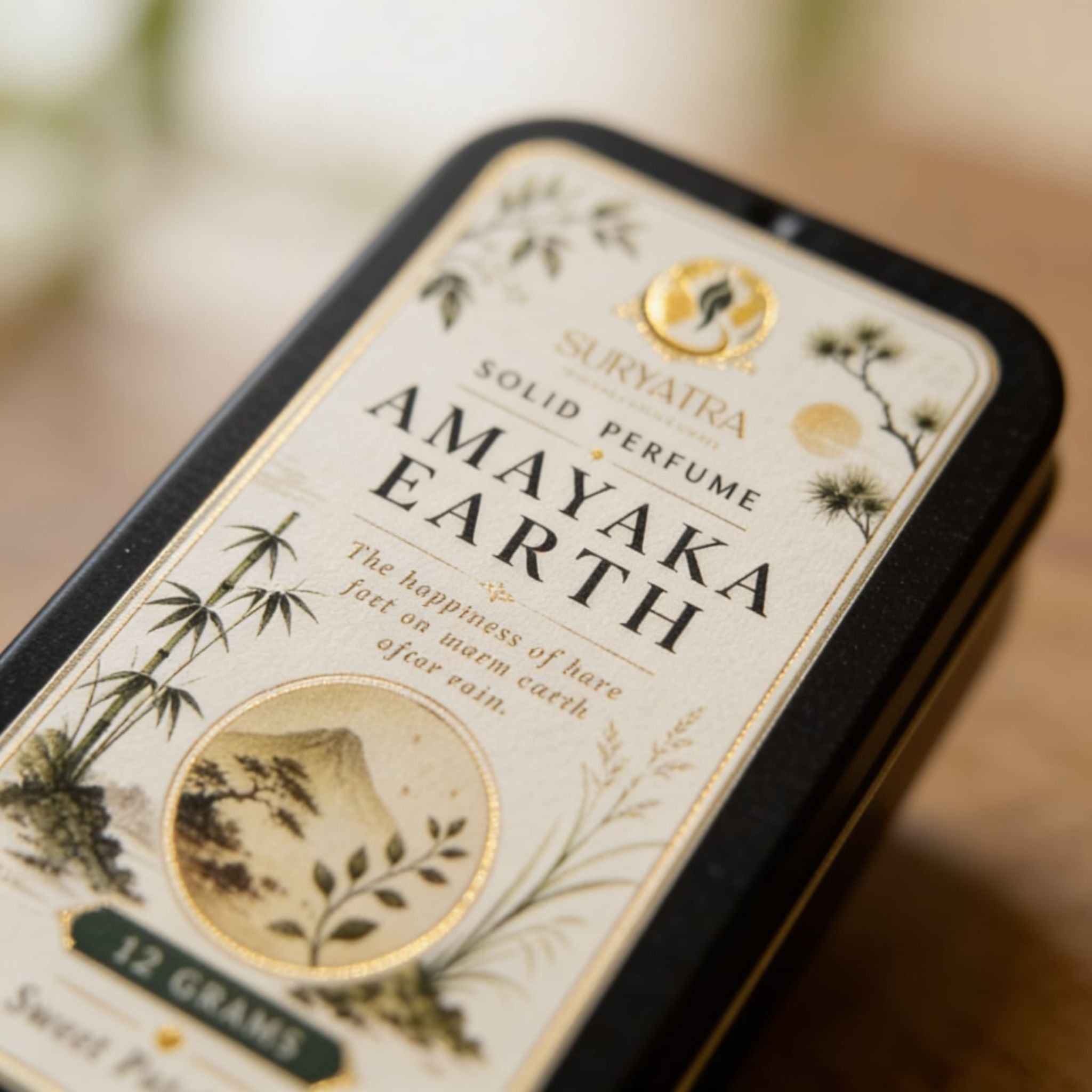 Amayaka Earth Solid Perfume by Suryatra