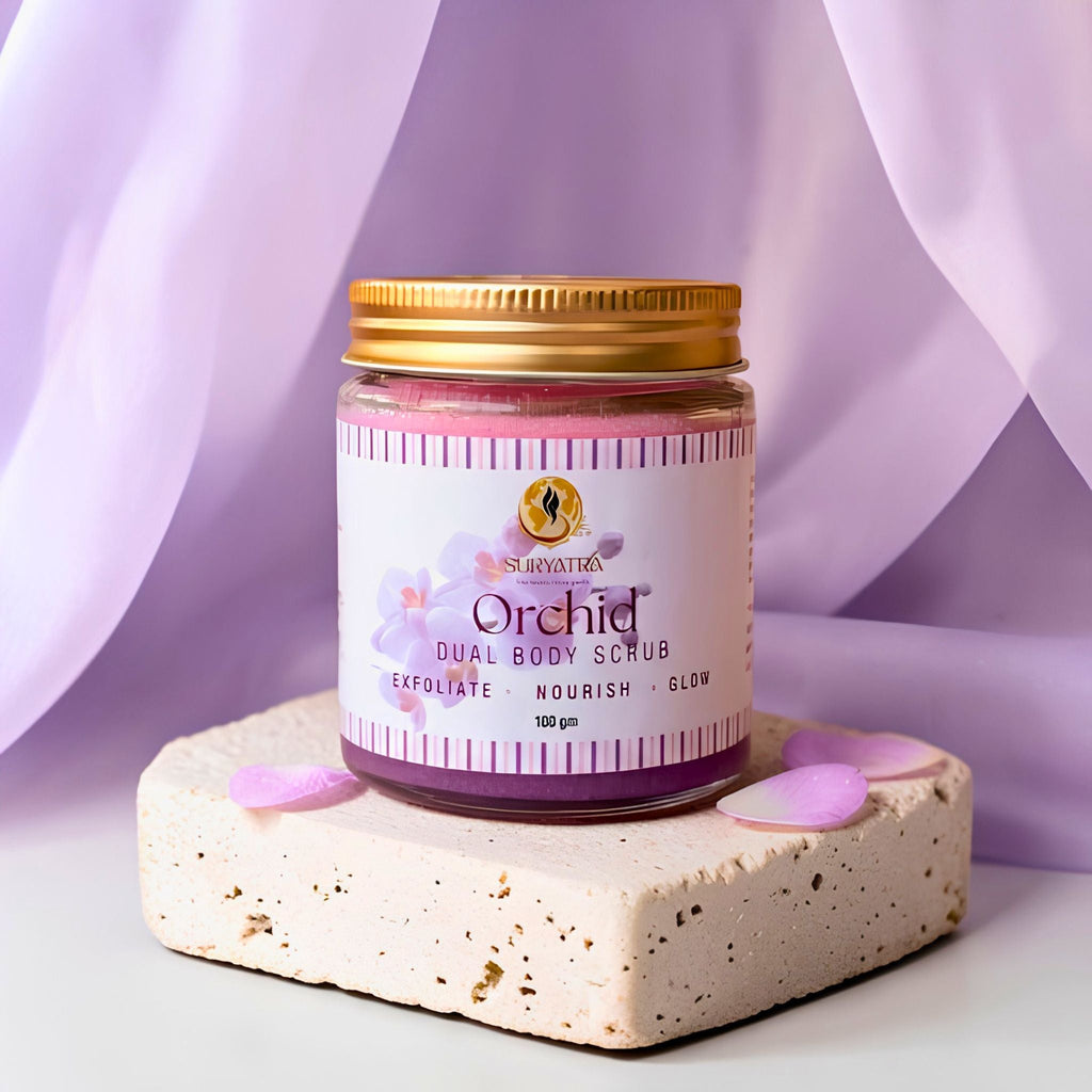 Orchid Dual Body Scrub by Suryatra