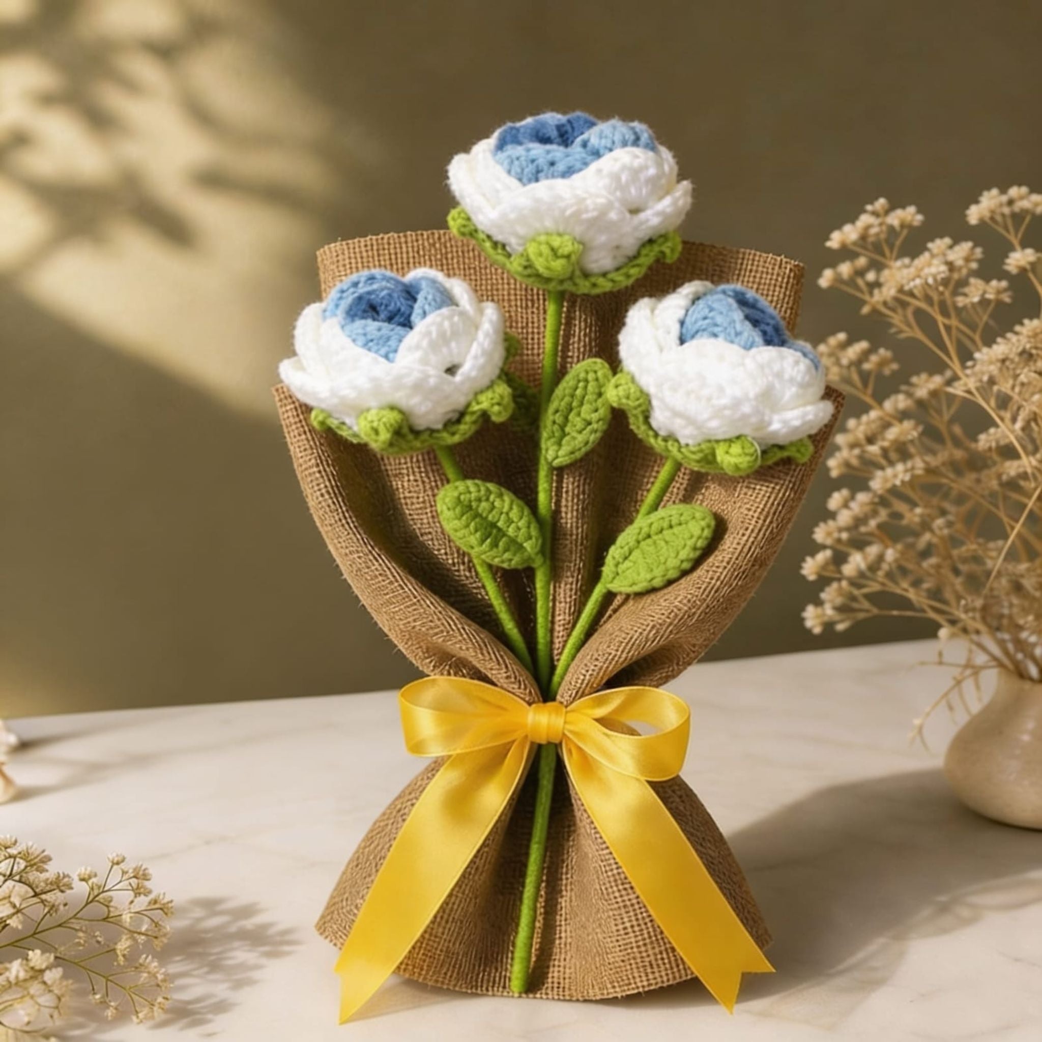Crochet Bloom Bouquet by Suryatra