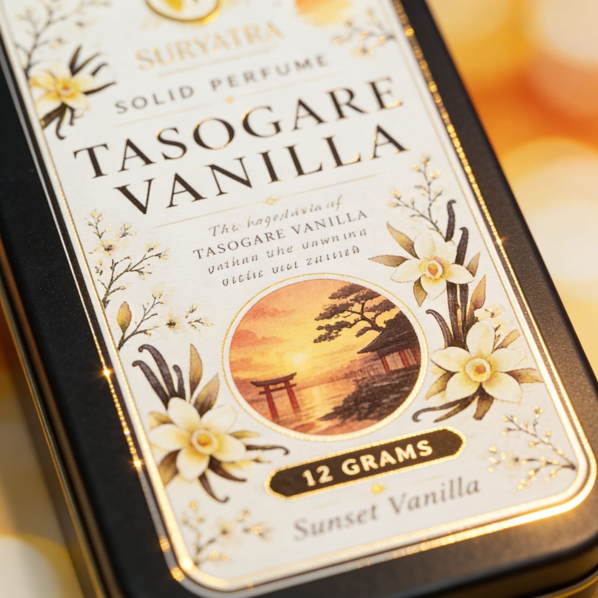 Tasogare Vanilla Solid Perfume by Suryatra