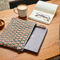 13 Inch Laptop/ipad Waterproof Sleeves (Green and Gold) by Suryatra