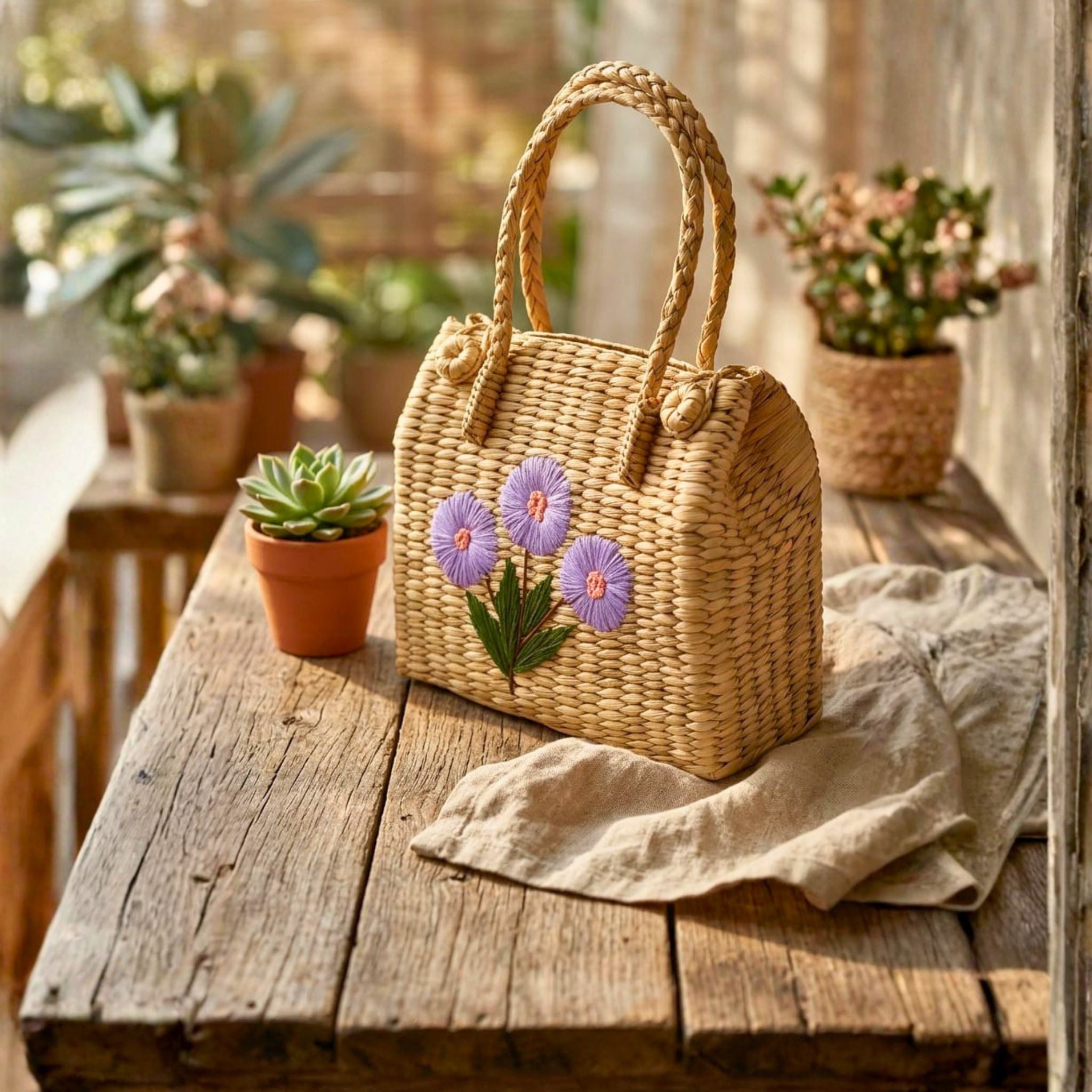 Petal Dome Carryall by Suryatra