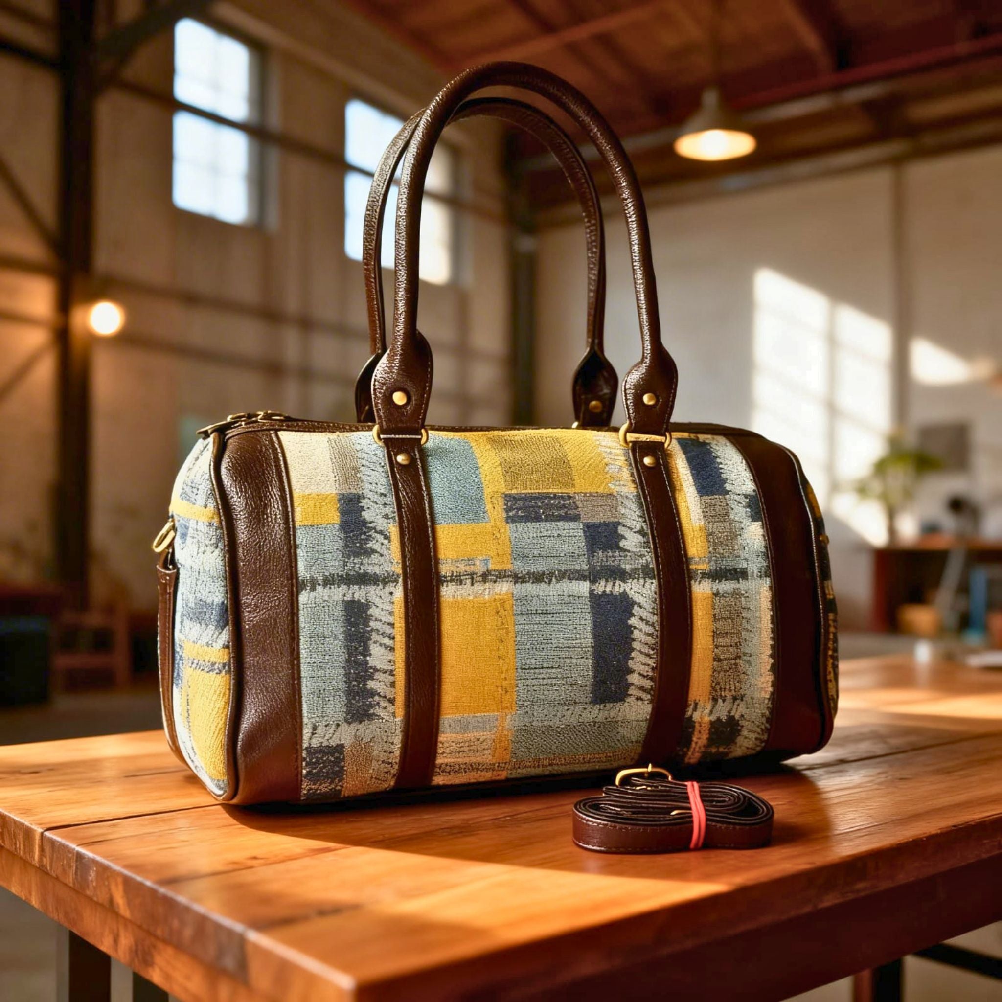 RugWeave Duffel Bag by Suryatra