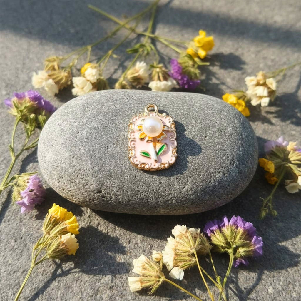 Bloom Pearl Pendant by Suryatra