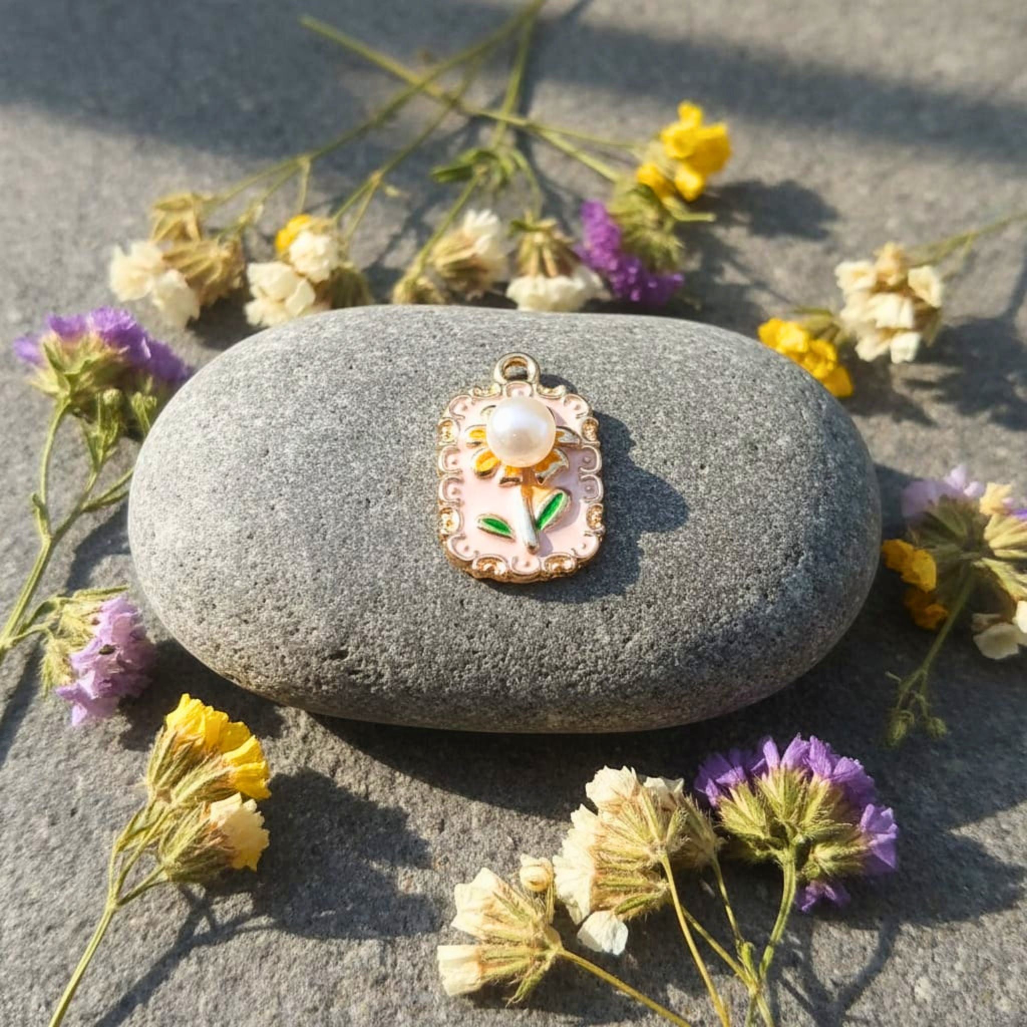 Bloom Pearl Pendant by Suryatra