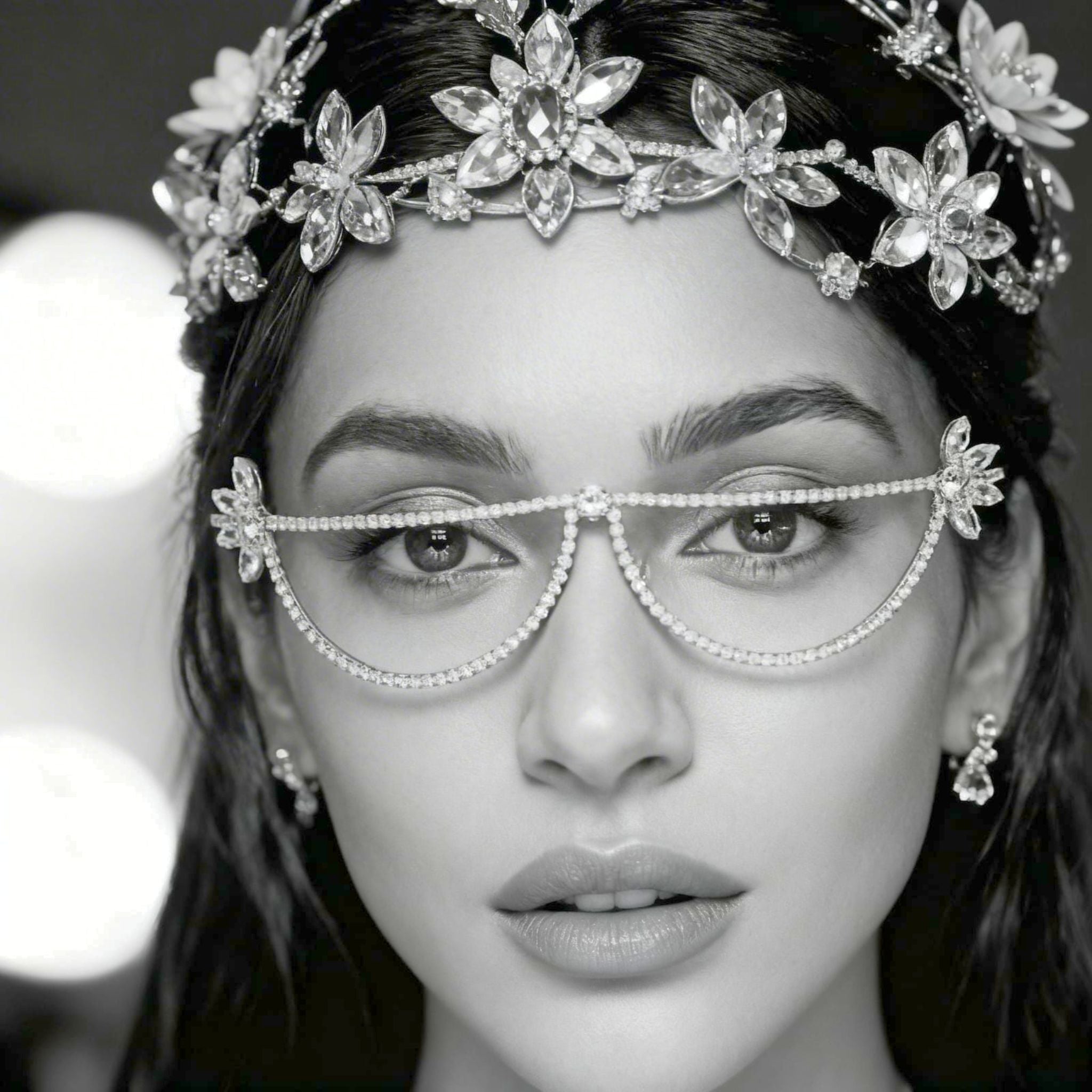 Crystal Facelets  Embellished Designer Eyewear by Suryatra