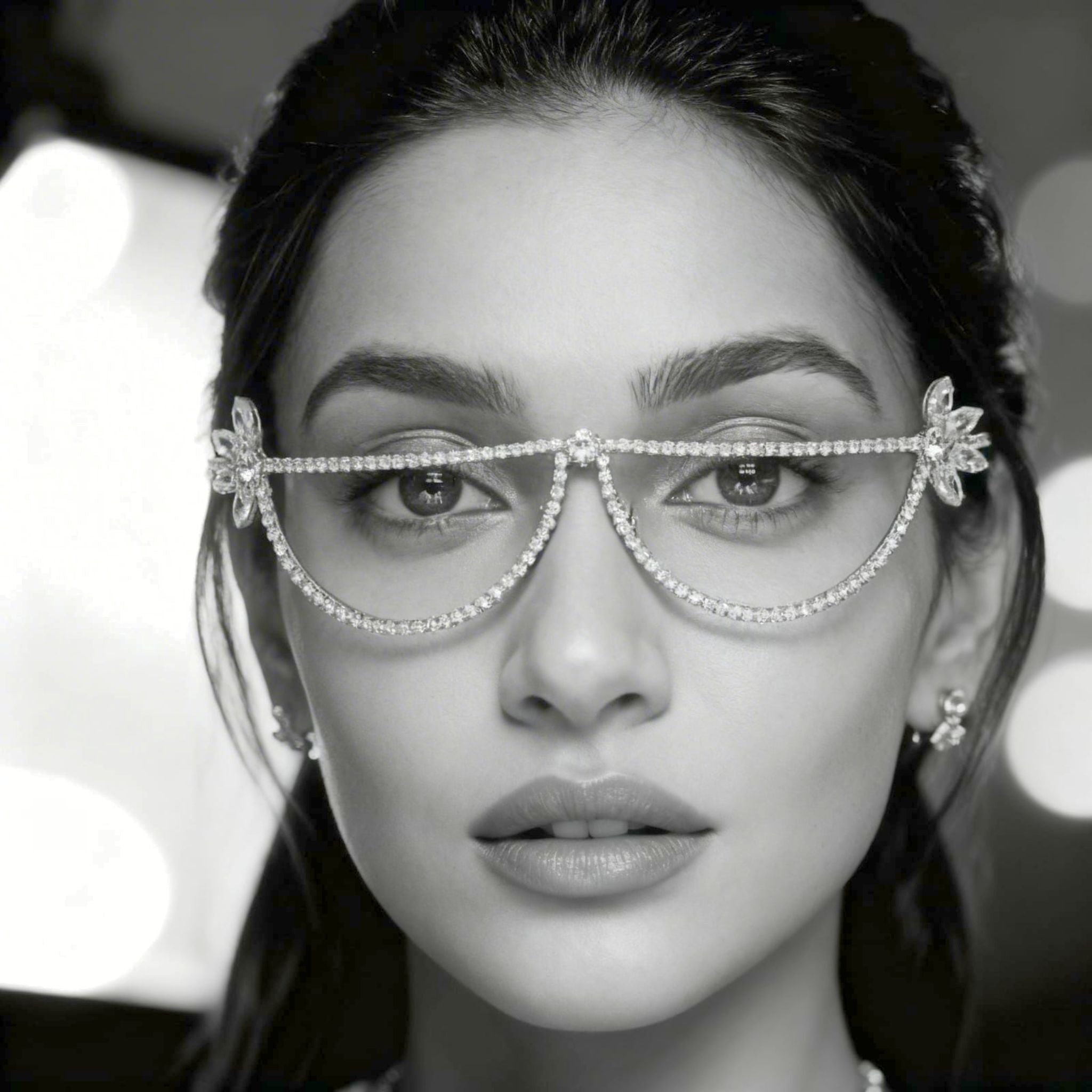 Crystal Facelets  Embellished Designer Eyewear by Suryatra