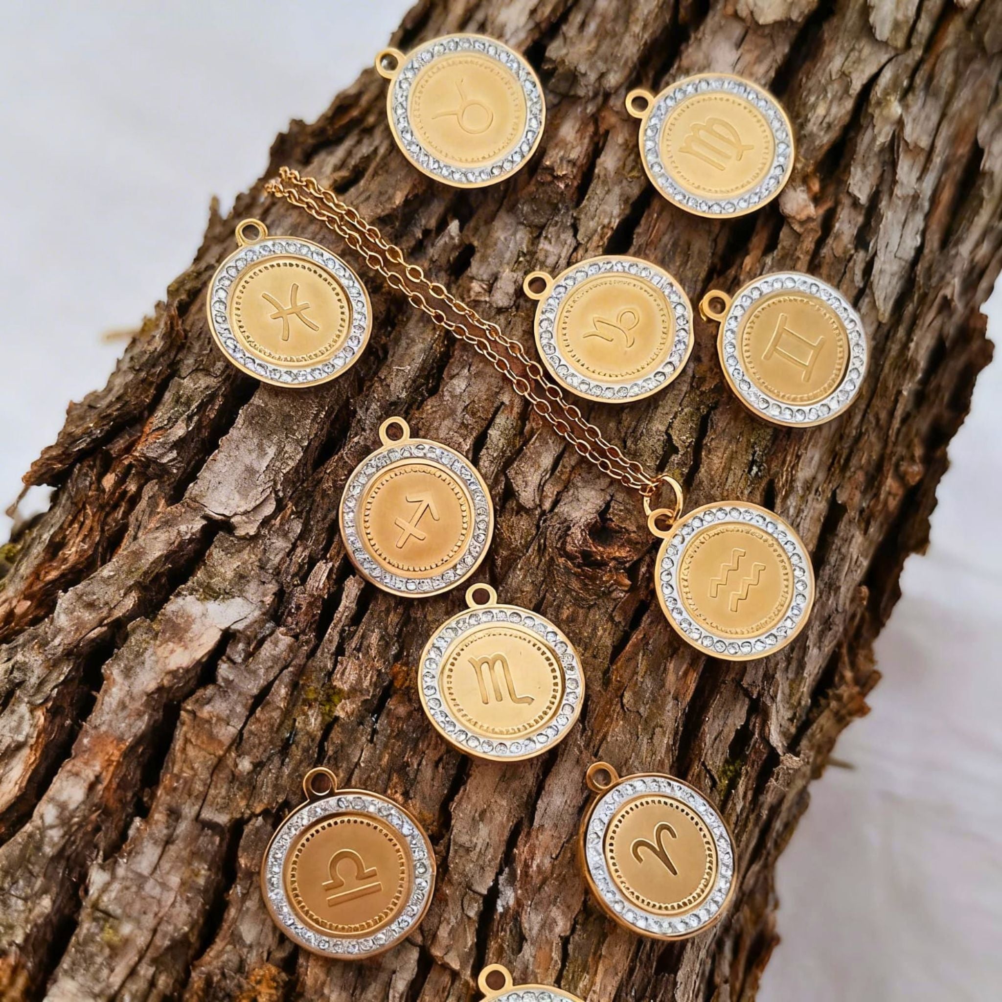 Zodiac Sign Pendant by Suryatra