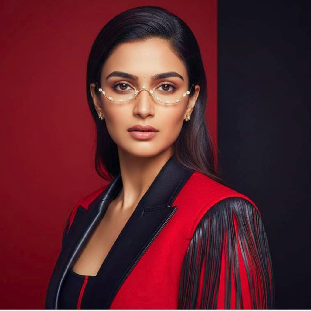 Royal Crystal Facelets Tiara Eyewear by Suryatra